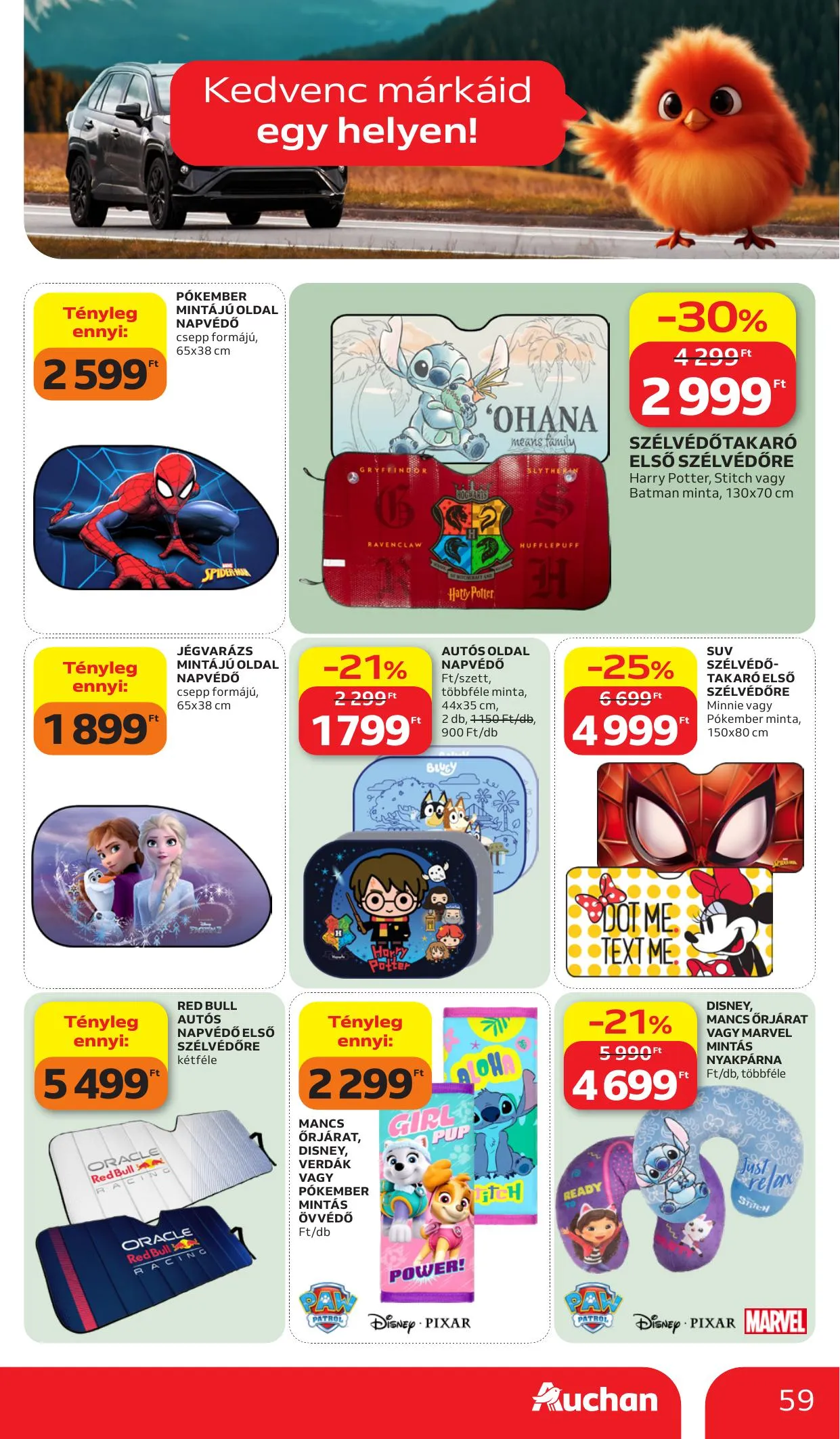 Auchan akciós újság Hipermarket 03.26–04.08 – 59. oldal