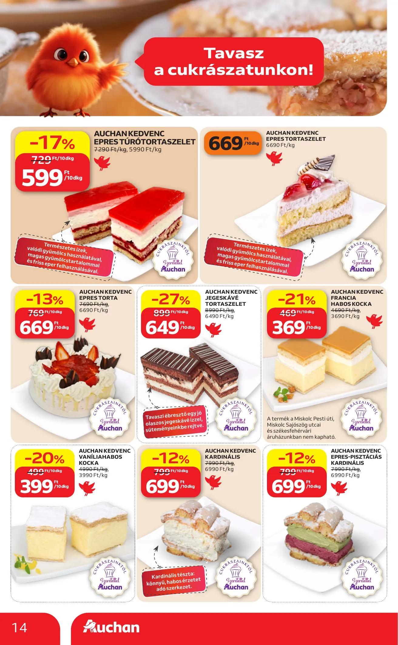 Auchan akciós újság Hipermarket 04.09–04.15 – 14. oldal