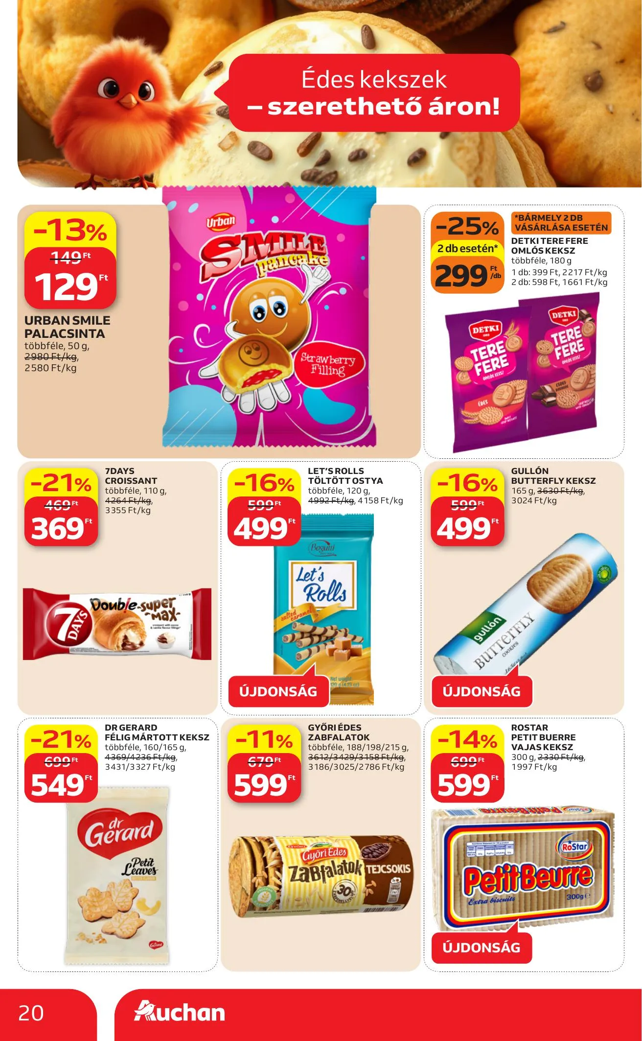 Auchan akciós újság Hipermarket 04.09–04.15 – 20. oldal