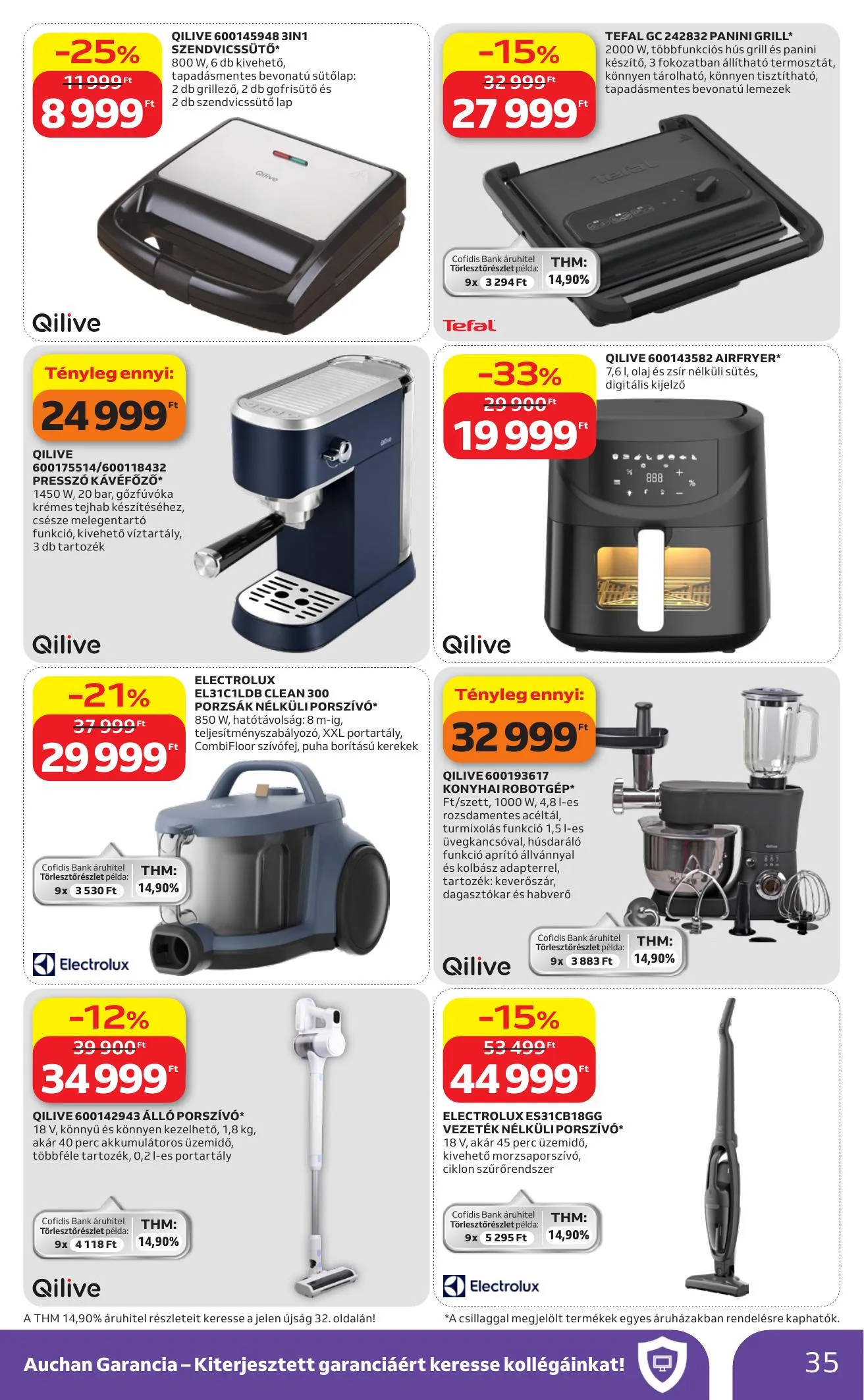 Auchan akciós újság Hipermarket 04.09–04.15 – 35. oldal