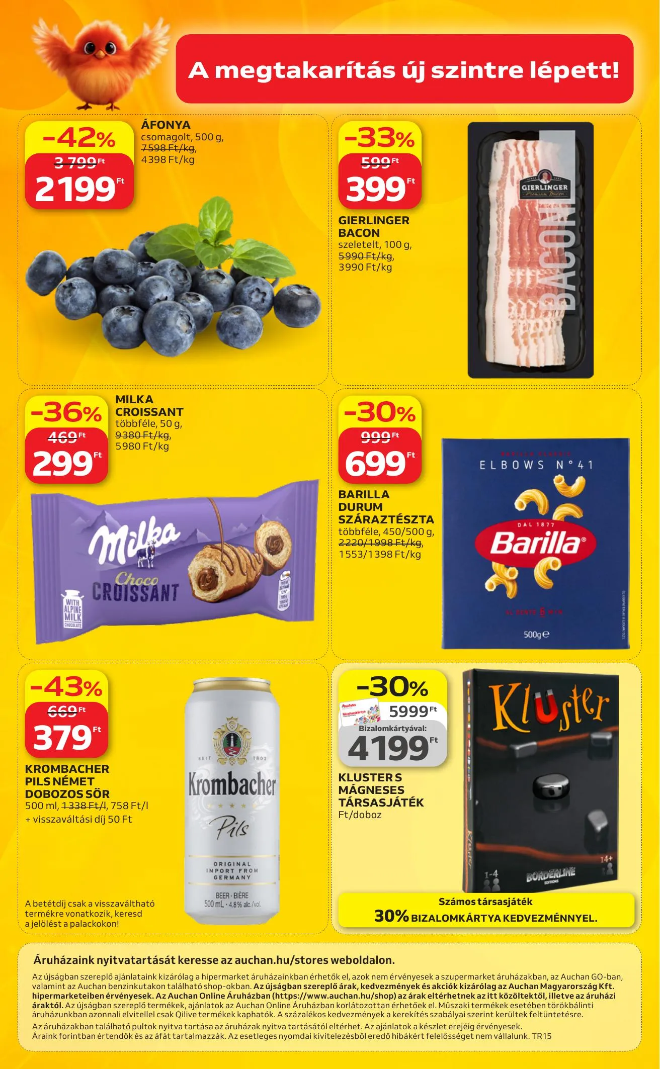 Auchan akciós újság Hipermarket 04.09–04.15 – 42. oldal