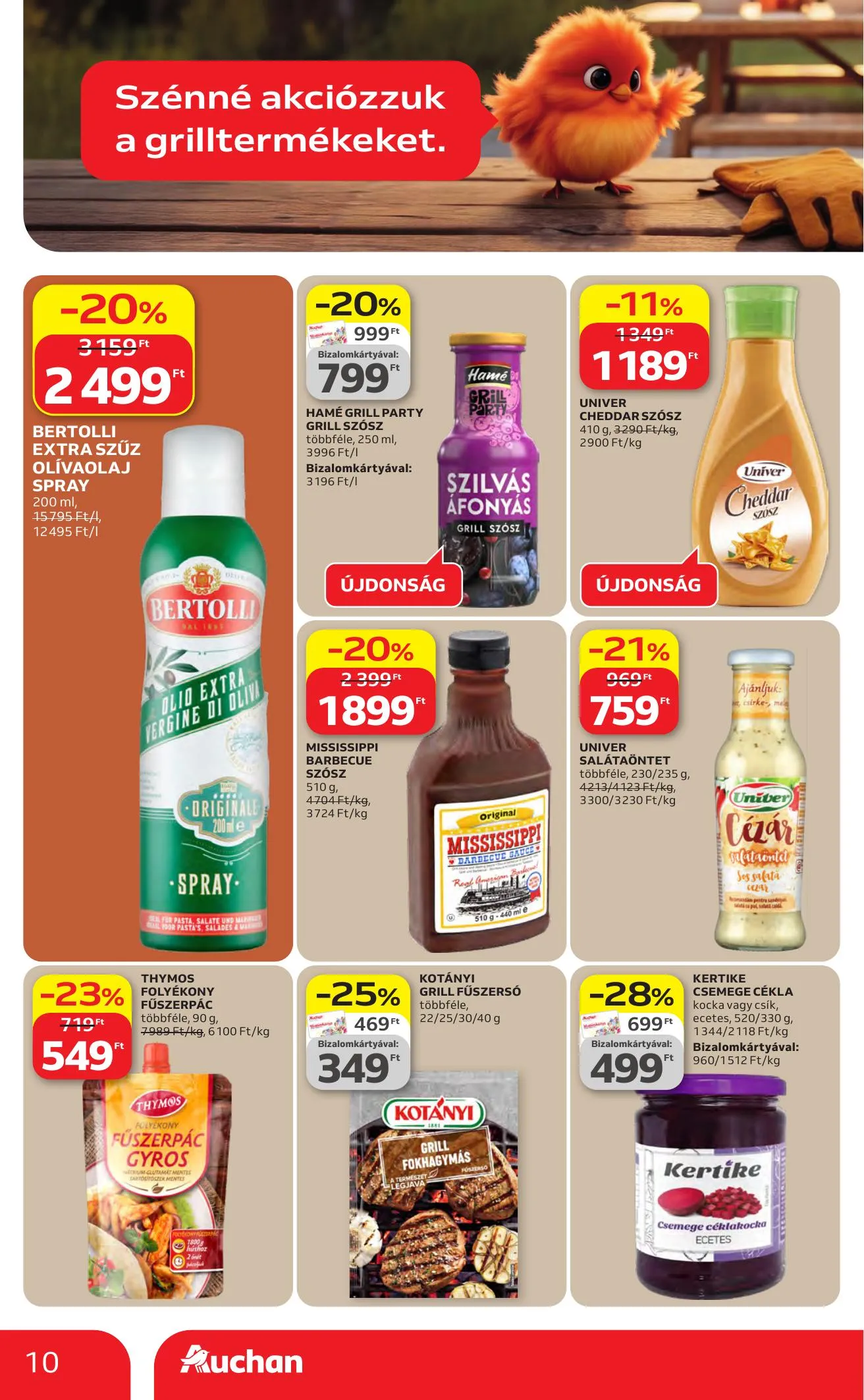 Auchan akciós újság Hipermarket 04.16–04.22 – 10. oldal