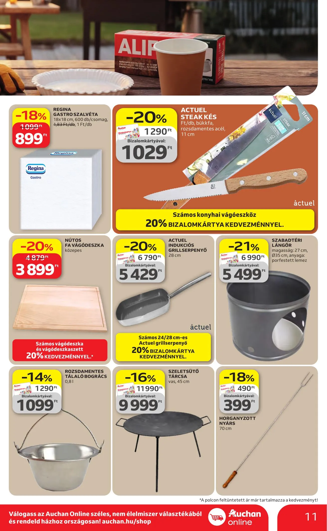 Auchan akciós újság Hipermarket 04.16–04.22 – 11. oldal