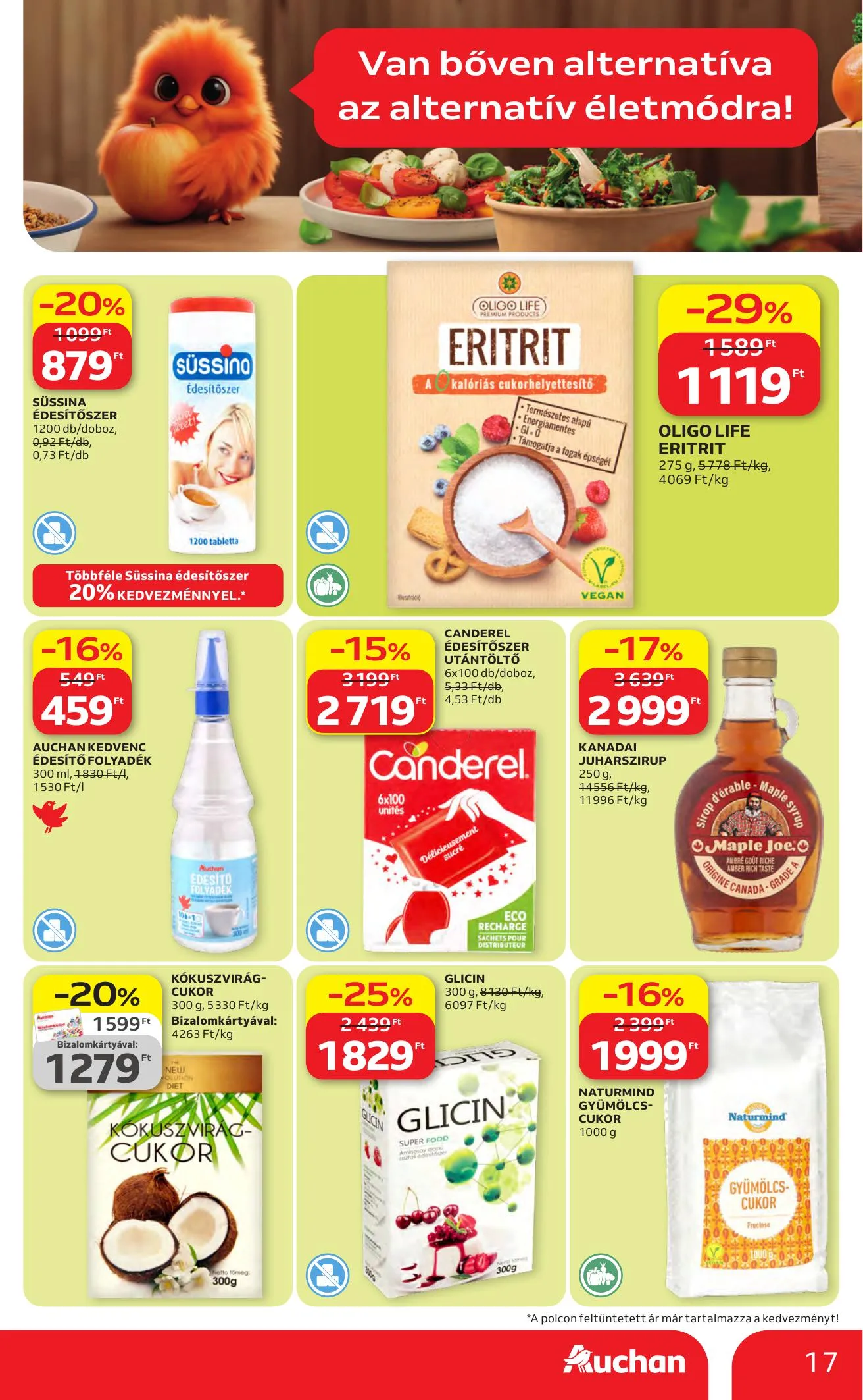 Auchan akciós újság Hipermarket 04.16–04.22 – 17. oldal