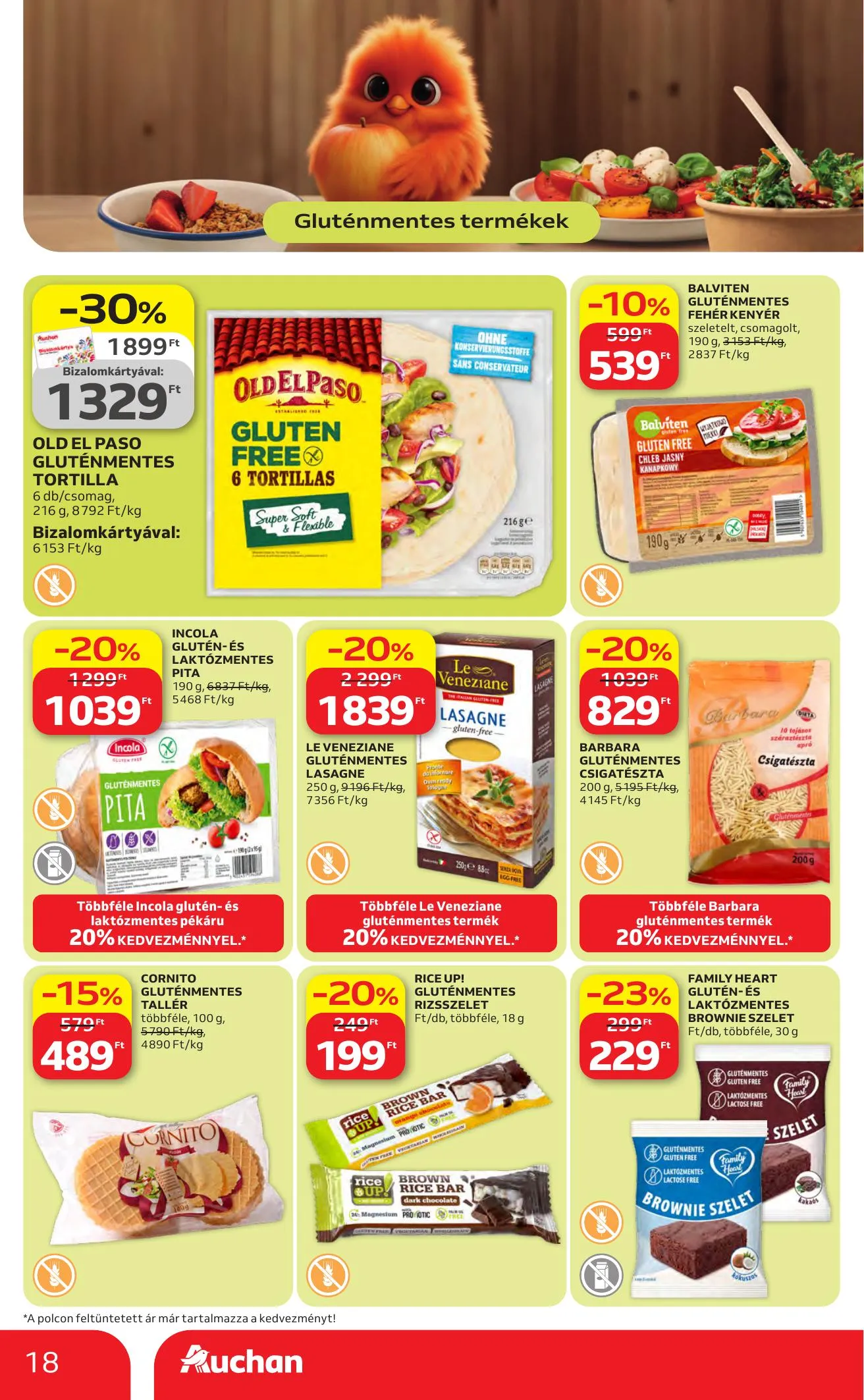 Auchan akciós újság Hipermarket 04.16–04.22 – 18. oldal