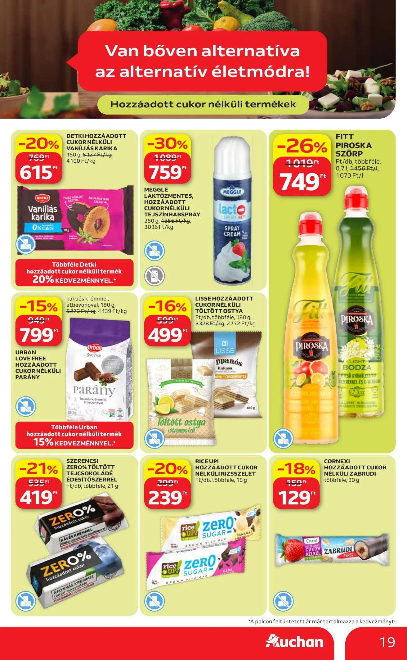 Auchan akciós újság Hipermarket 04.16–04.22 – 19. oldal