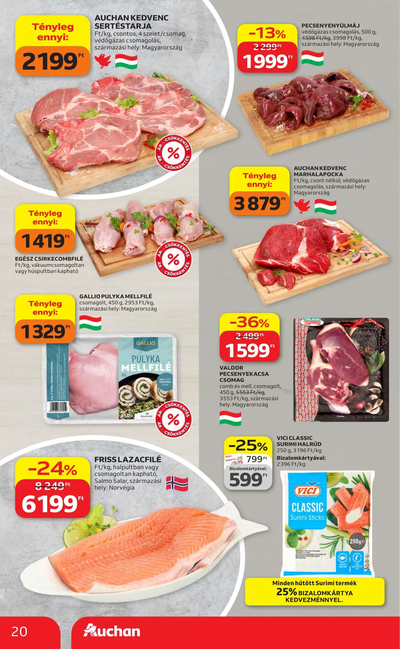 Auchan akciós újság Hipermarket 04.16–04.22 – 20. oldal