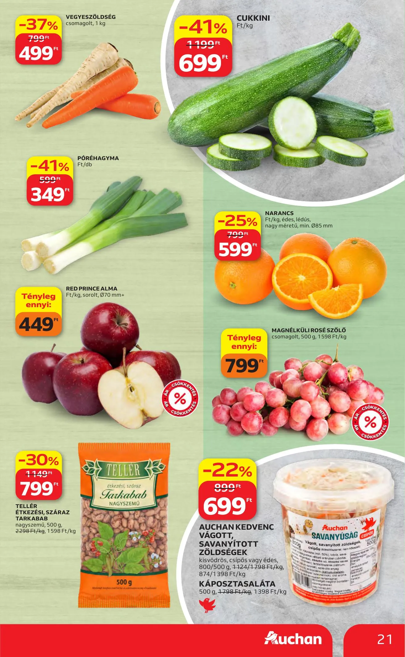 Auchan akciós újság Hipermarket 04.16–04.22 – 21. oldal