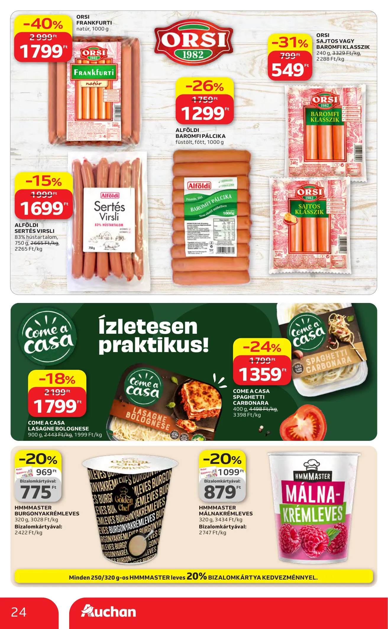 Auchan akciós újság Hipermarket 04.16–04.22 – 24. oldal
