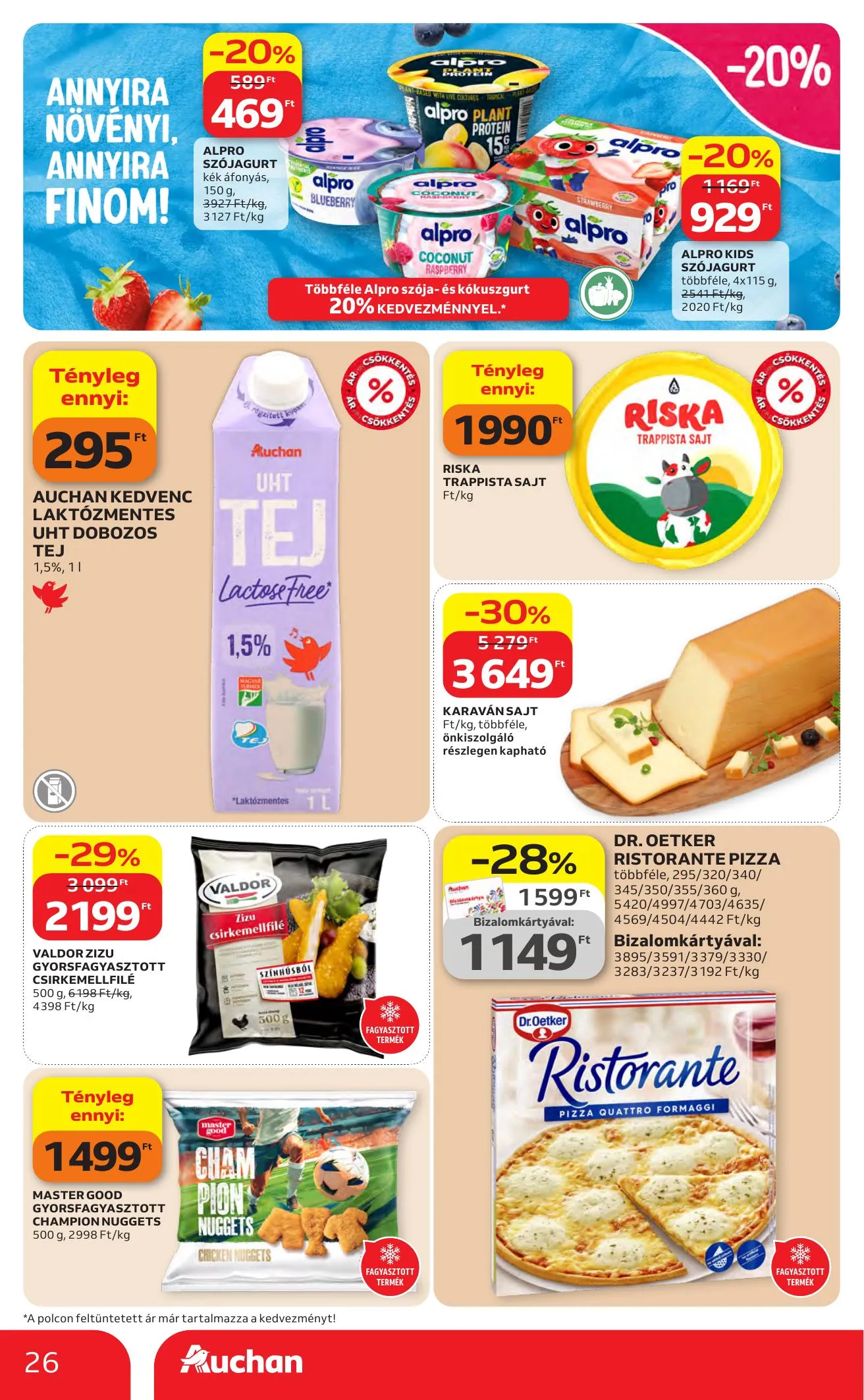 Auchan akciós újság Hipermarket 04.16–04.22 – 26. oldal