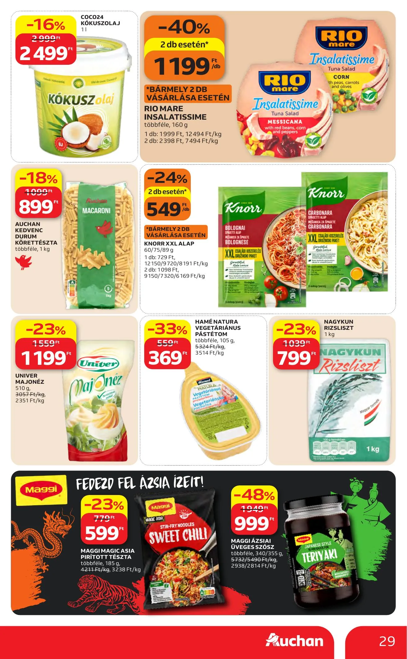 Auchan akciós újság Hipermarket 04.16–04.22 – 29. oldal