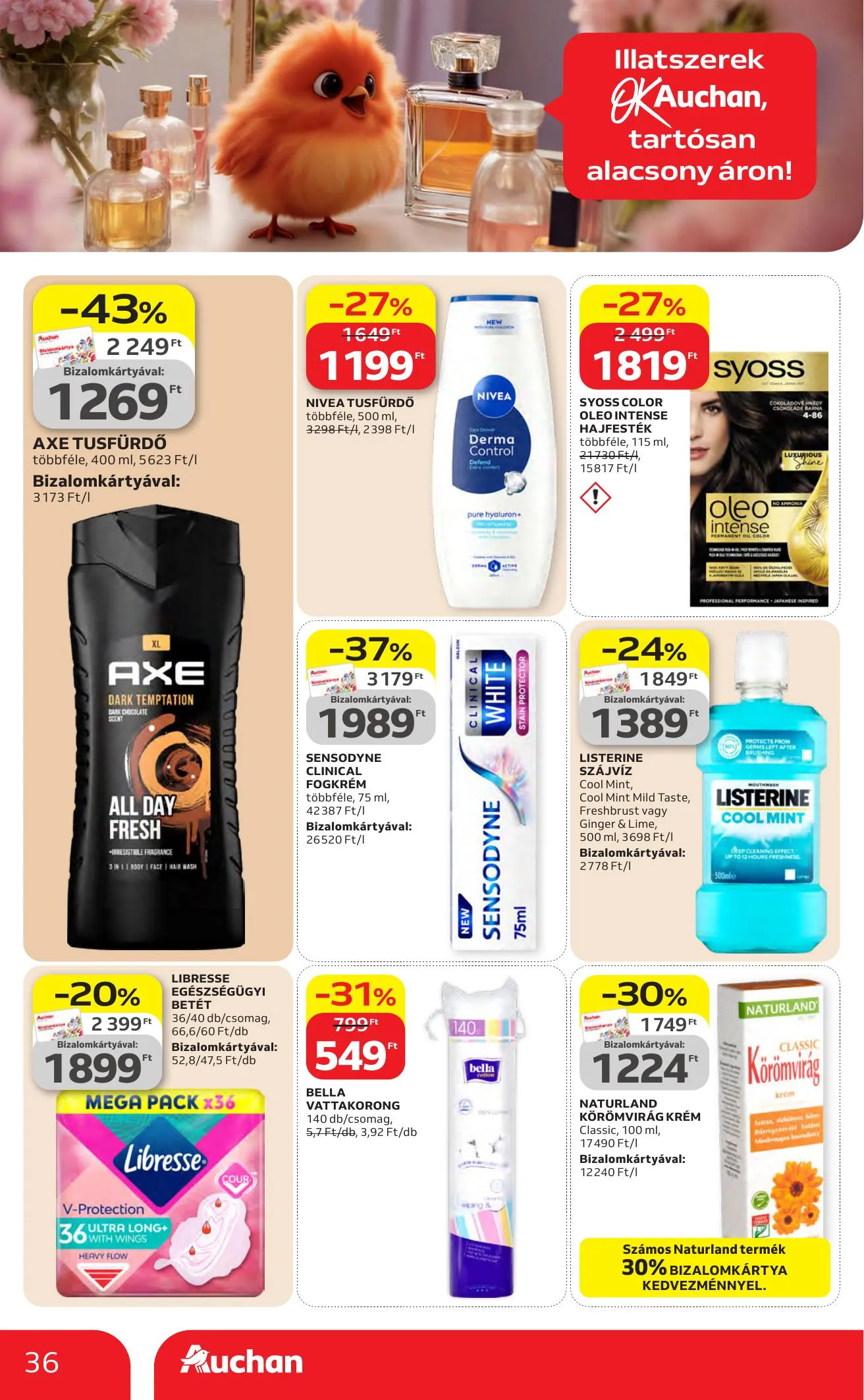 Auchan akciós újság Hipermarket 04.16–04.22 – 36. oldal