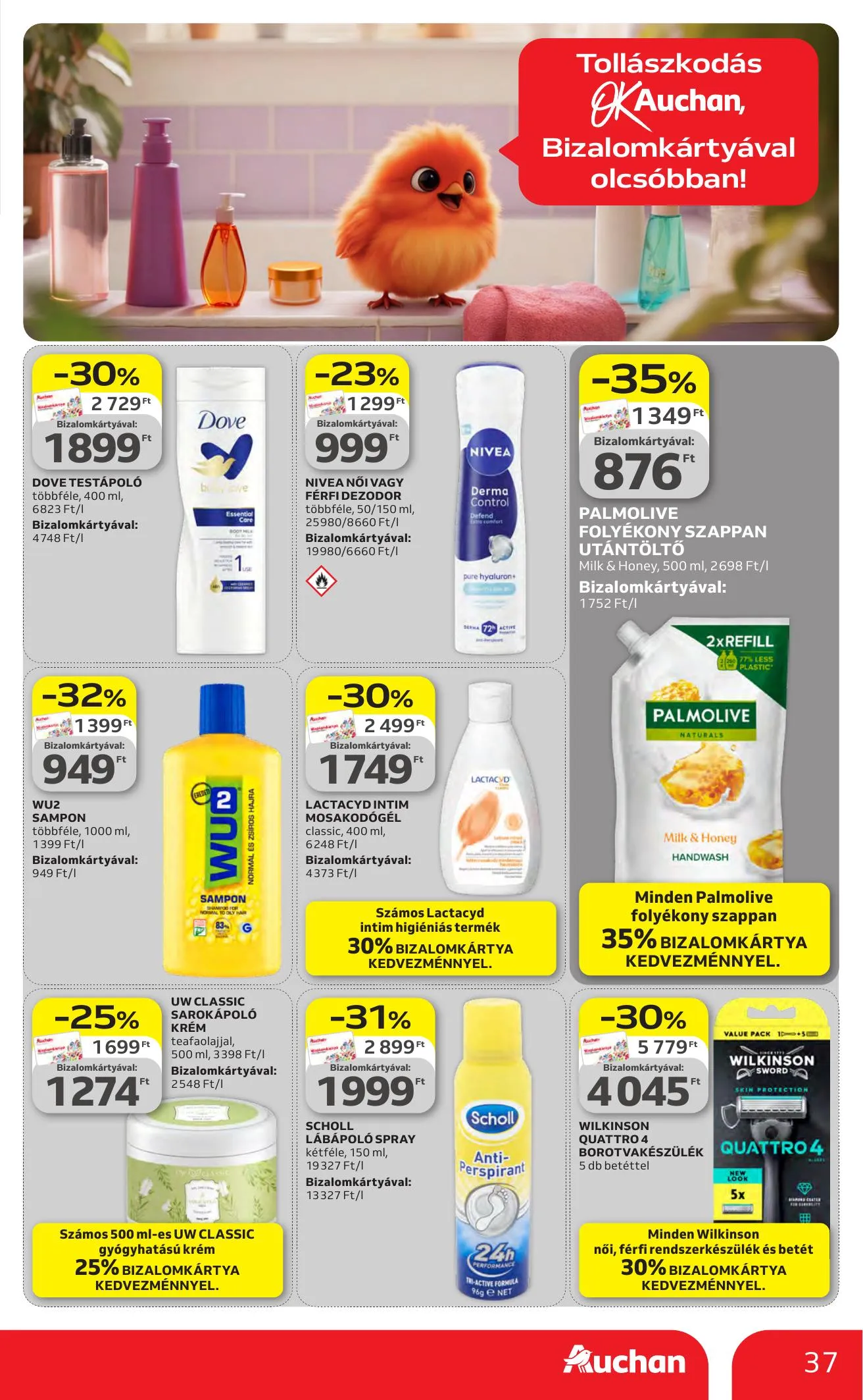 Auchan akciós újság Hipermarket 04.16–04.22 – 37. oldal