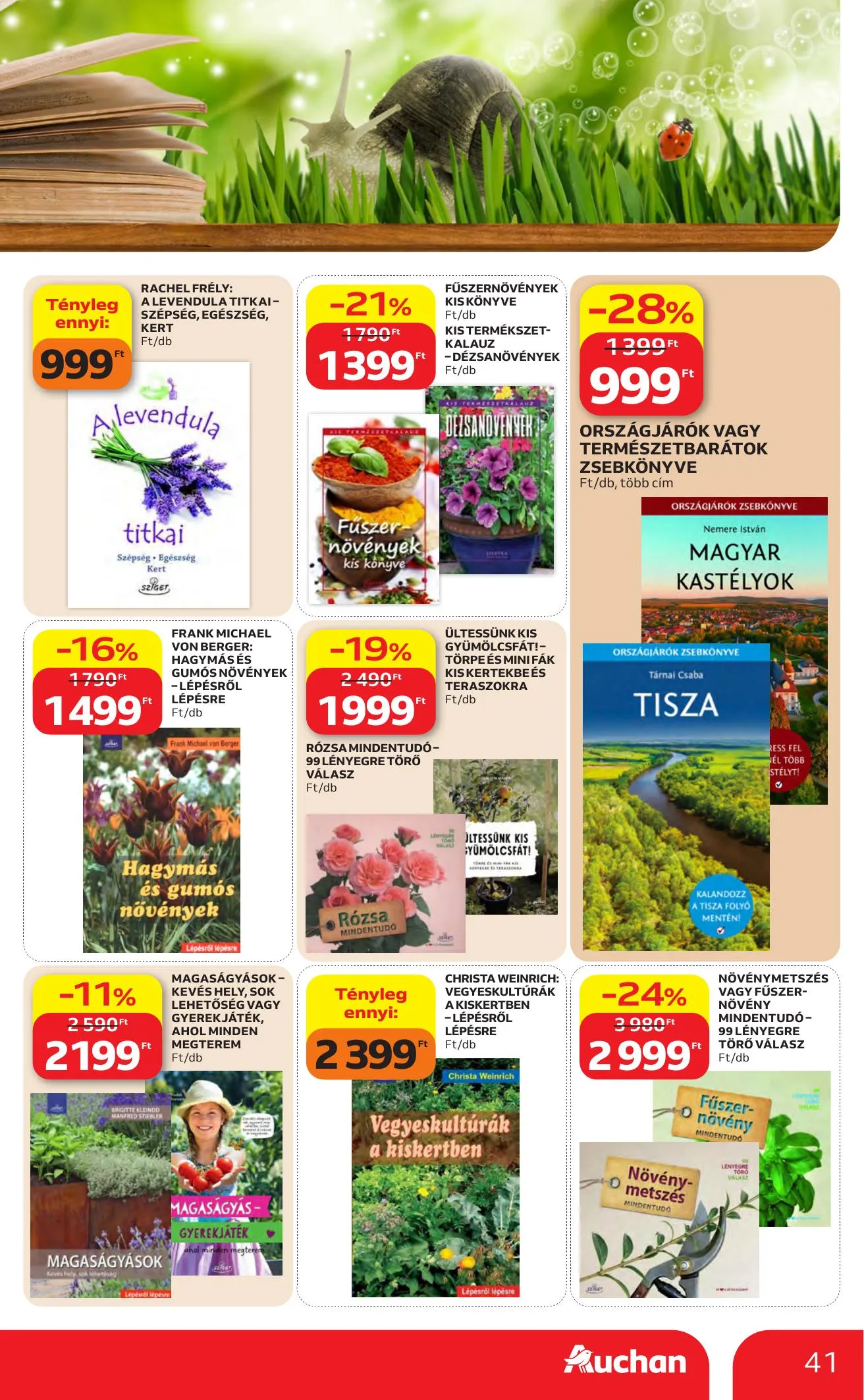 Auchan akciós újság Hipermarket 04.16–04.22 – 41. oldal