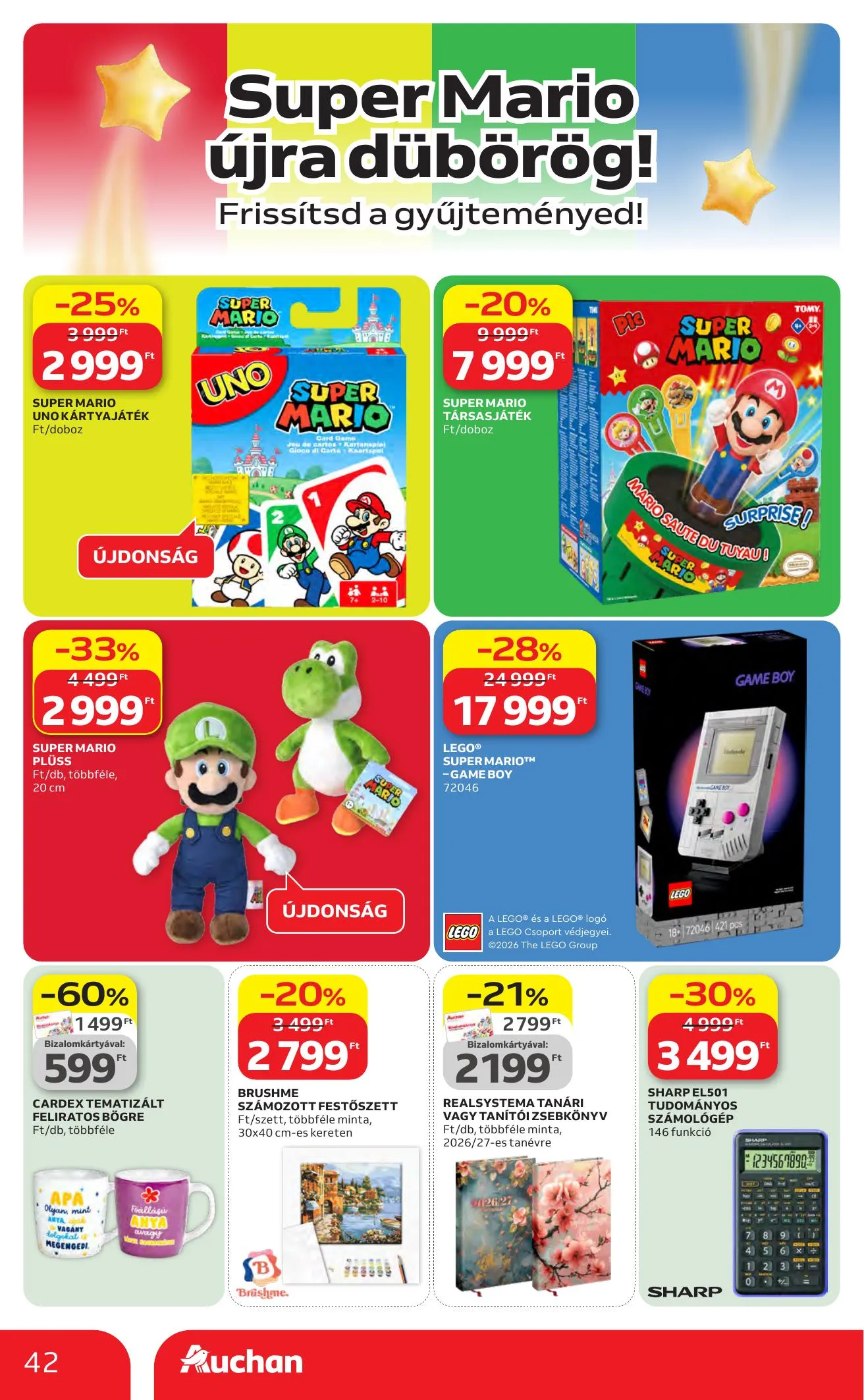 Auchan akciós újság Hipermarket 04.16–04.22 – 42. oldal