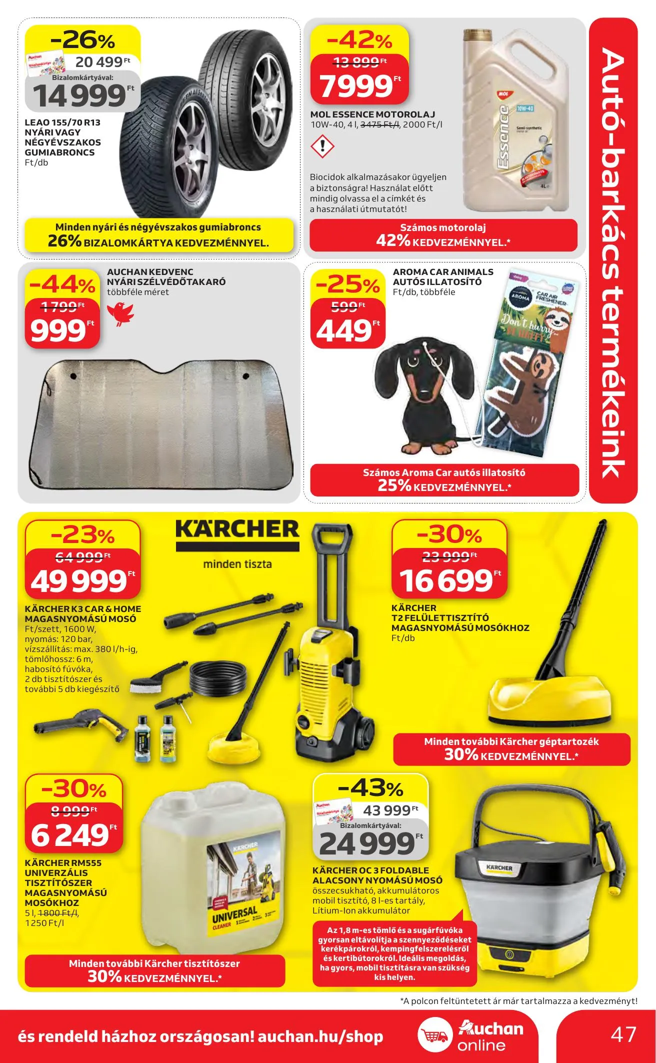 Auchan akciós újság Hipermarket 04.16–04.22 – 47. oldal