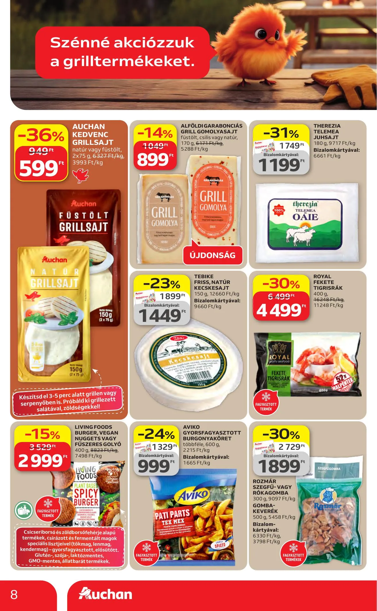Auchan akciós újság Hipermarket 04.16–04.22 – 8. oldal
