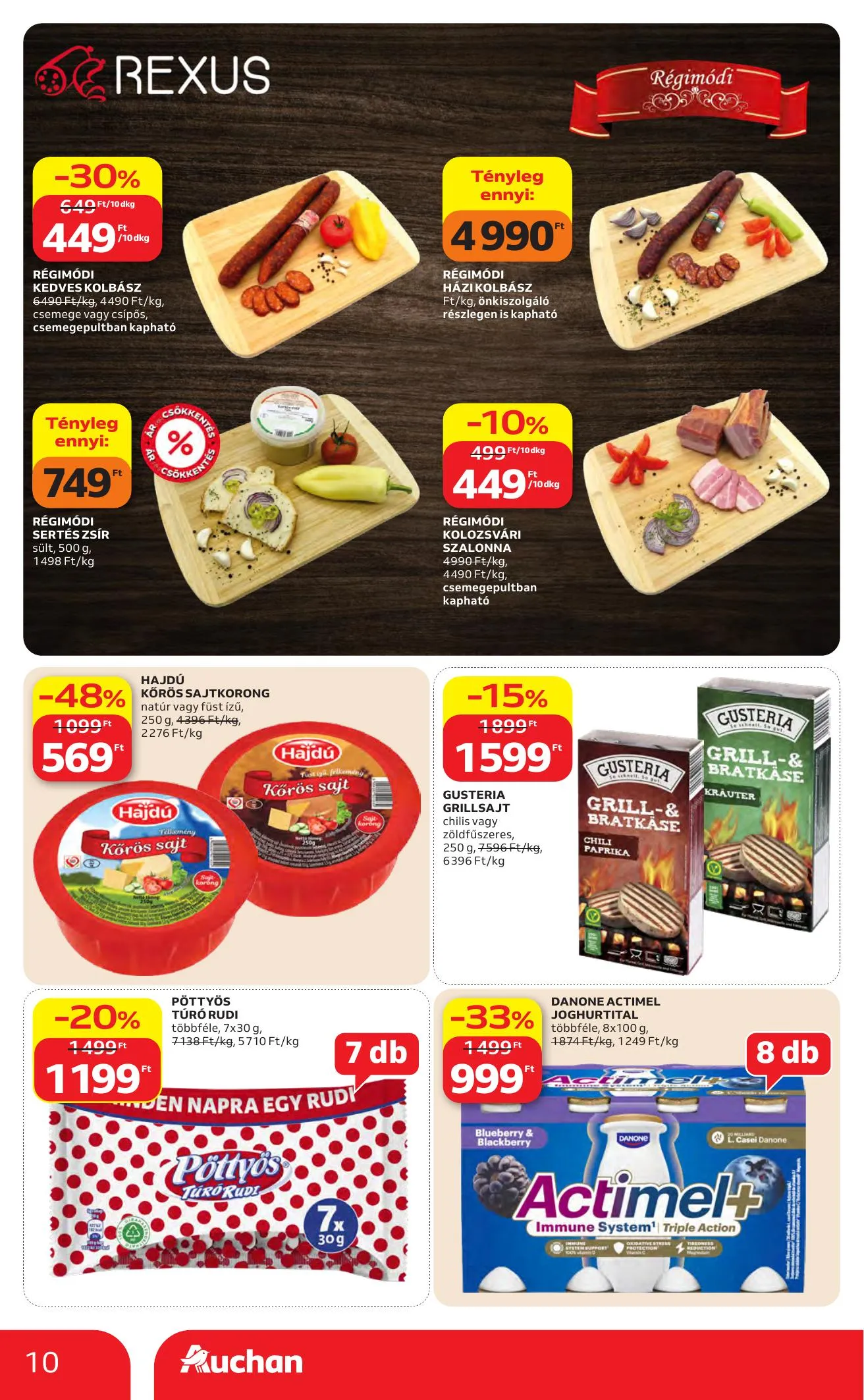 Auchan akciós újság Hipermarket 04.23–04.29 – 10. oldal