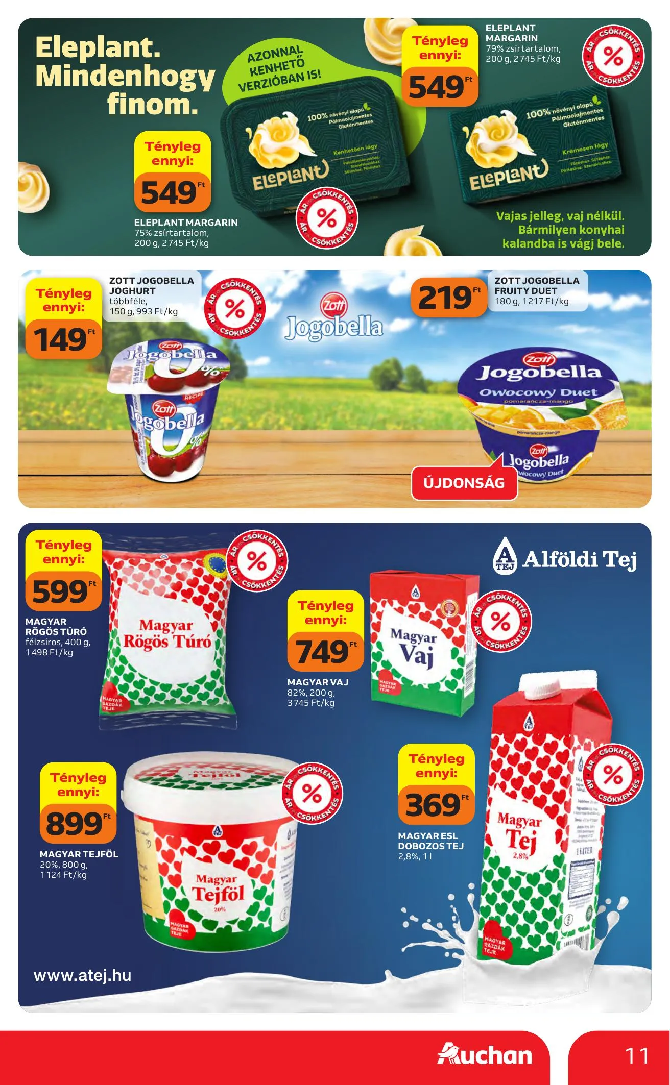 Auchan akciós újság Hipermarket 04.23–04.29 – 11. oldal