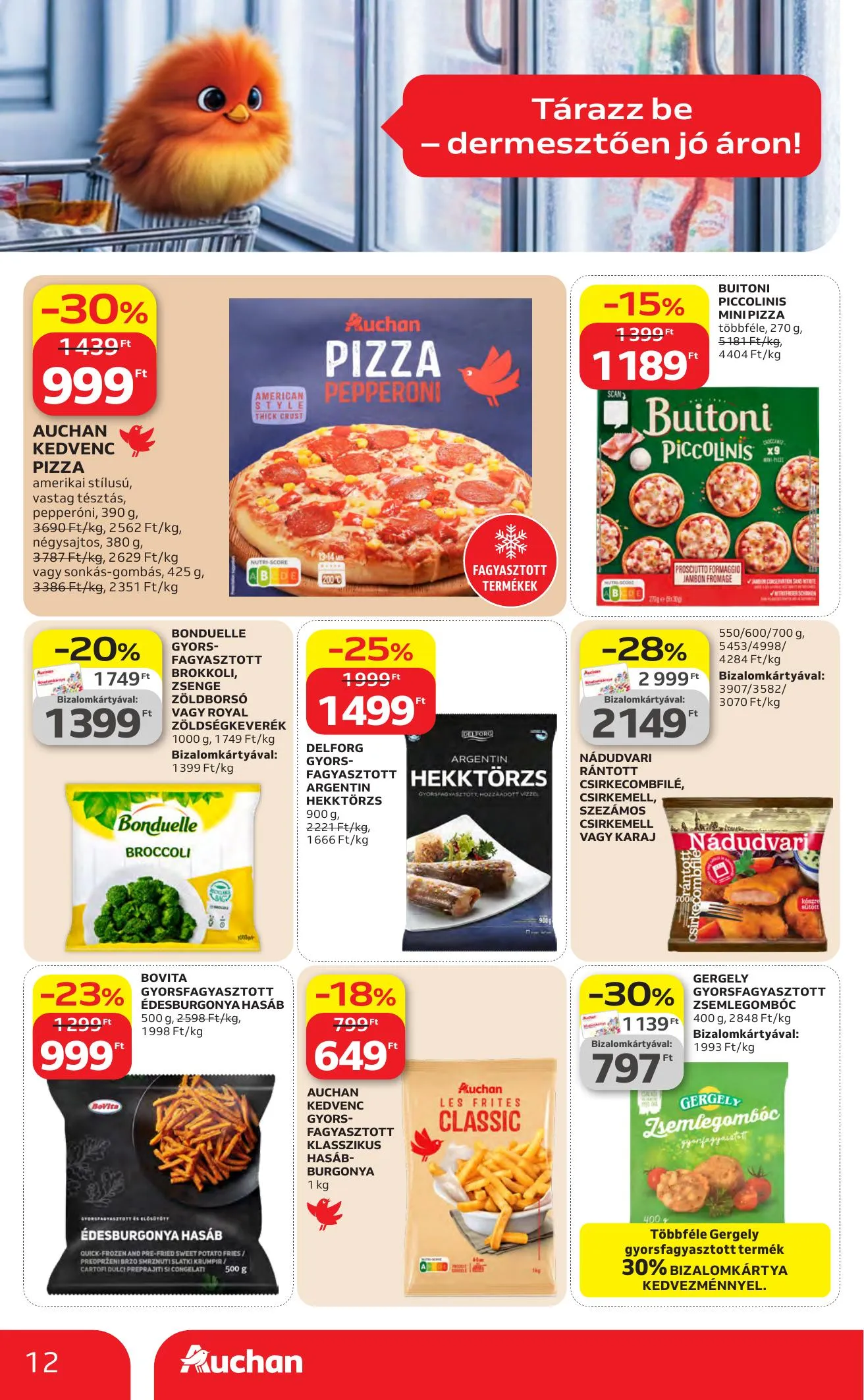 Auchan akciós újság Hipermarket 04.23–04.29 – 12. oldal