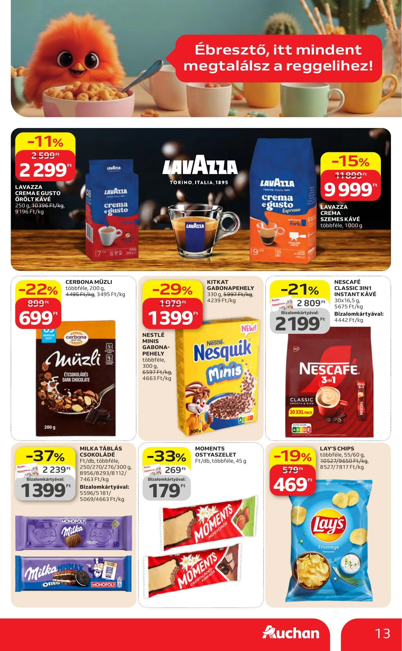 Auchan akciós újság Hipermarket 04.23–04.29 – 13. oldal