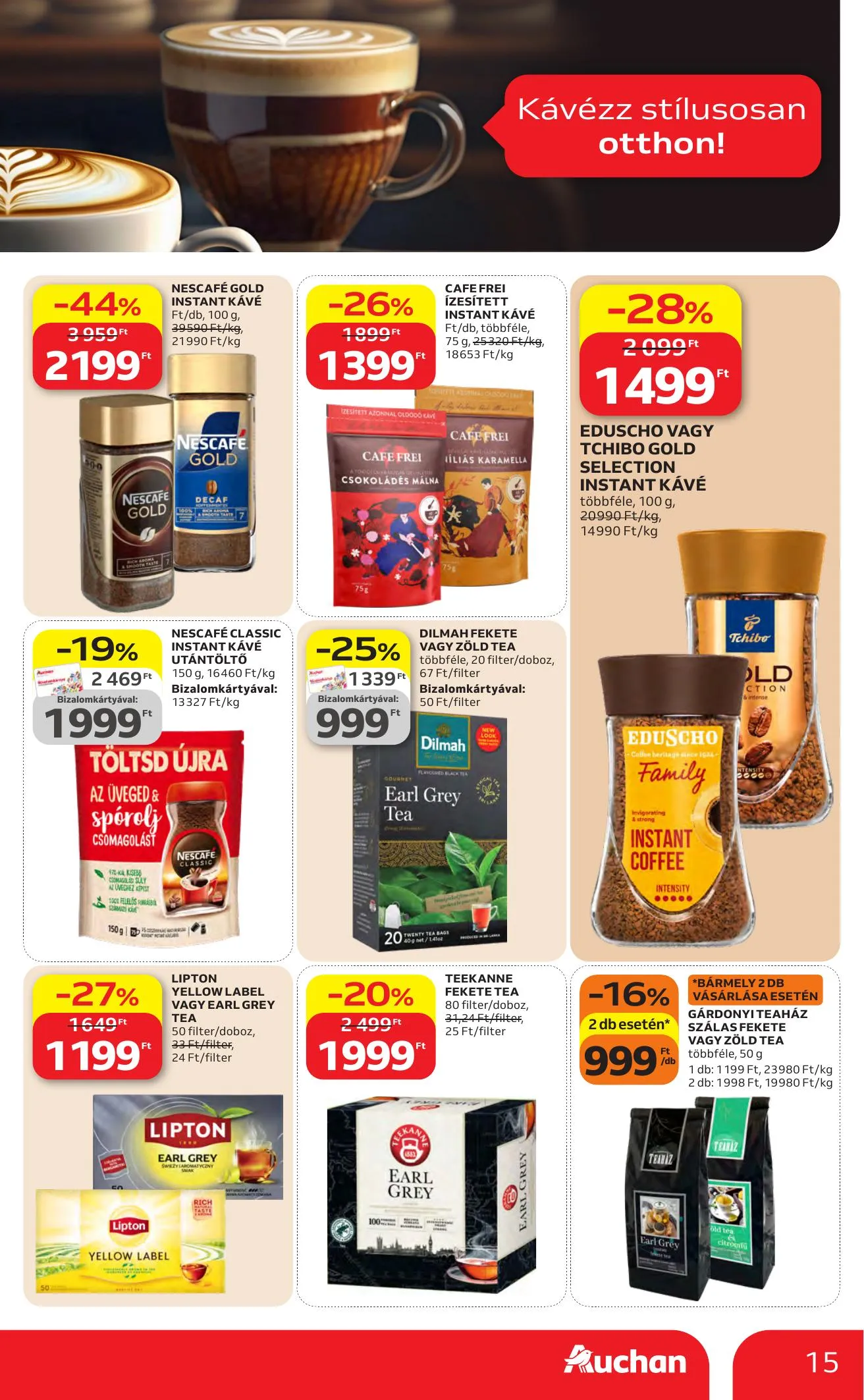Auchan akciós újság Hipermarket 04.23–04.29 – 15. oldal