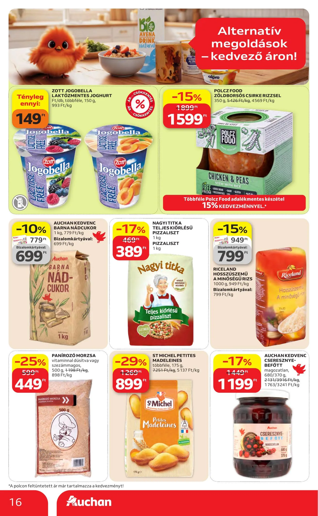Auchan akciós újság Hipermarket 04.23–04.29 – 16. oldal