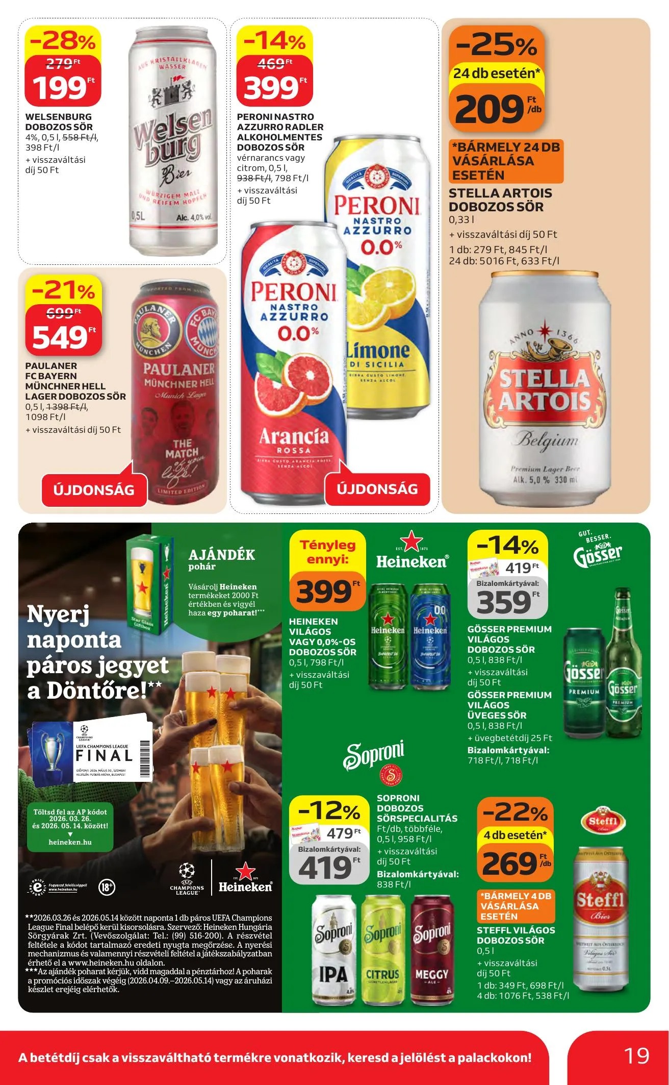 Auchan akciós újság Hipermarket 04.23–04.29 – 19. oldal