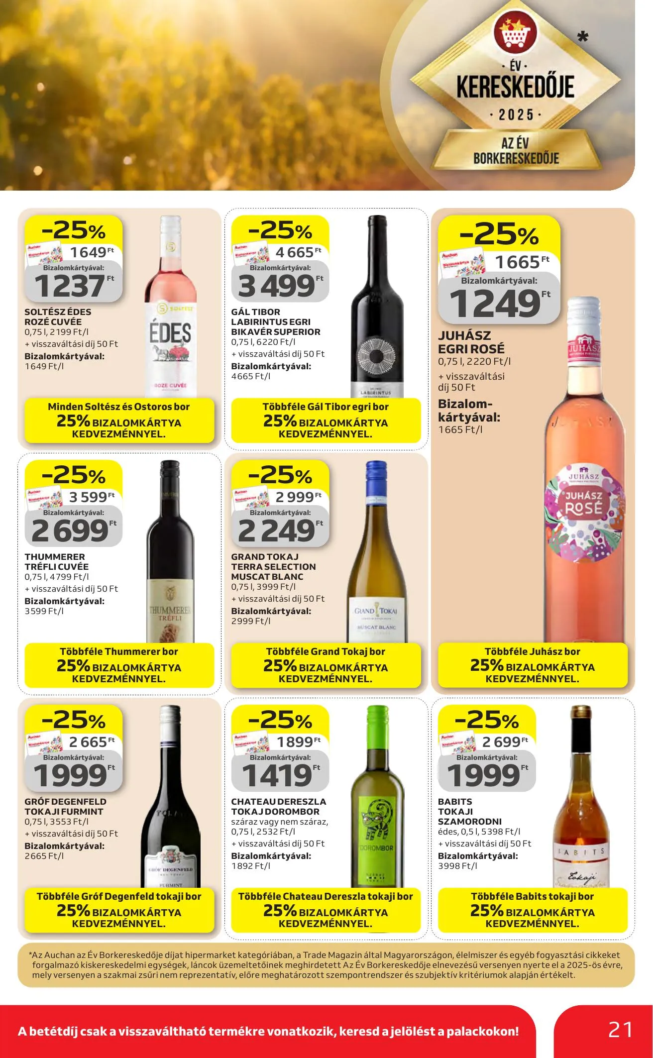 Auchan akciós újság Hipermarket 04.23–04.29 – 21. oldal