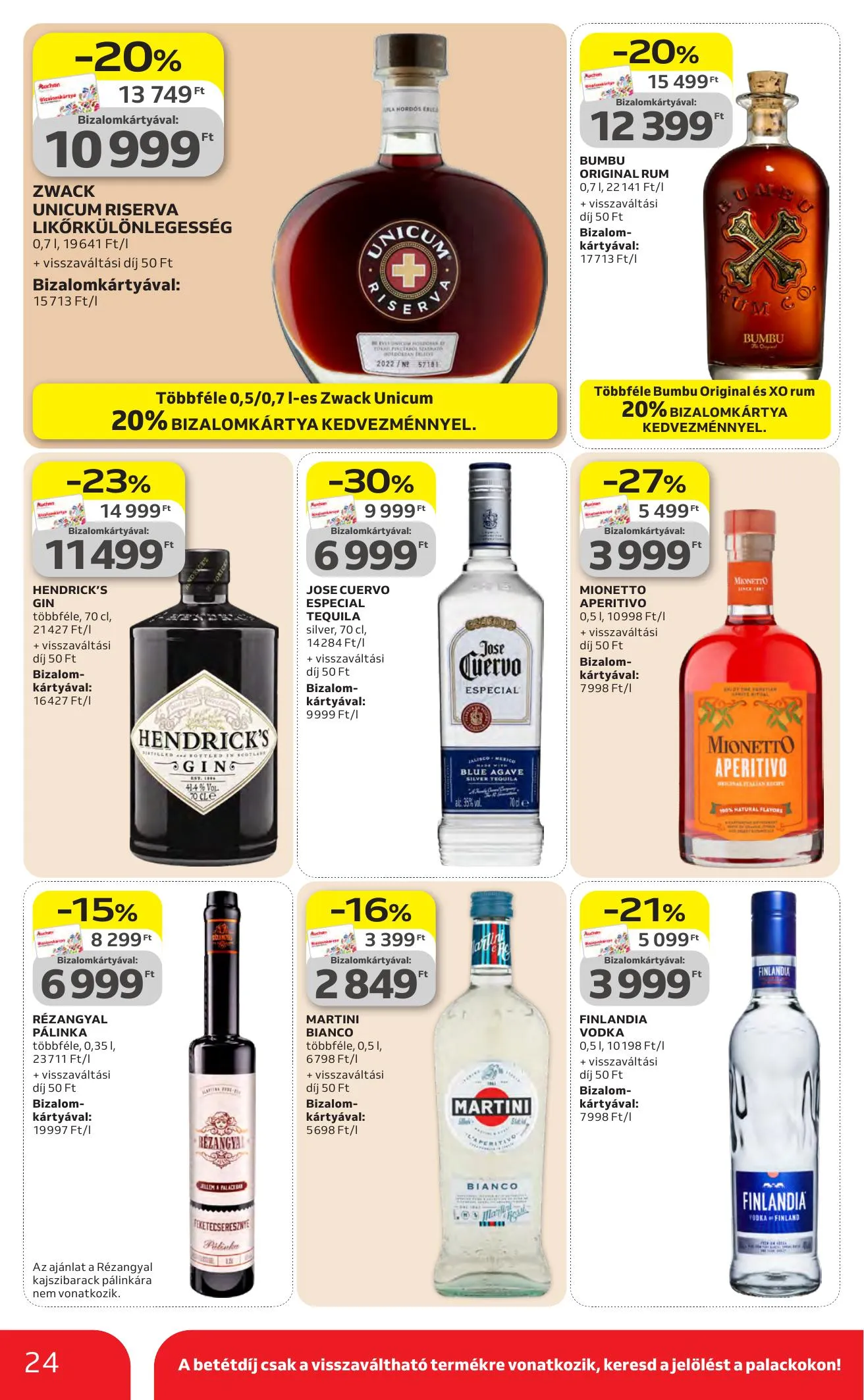 Auchan akciós újság Hipermarket 04.23–04.29 – 24. oldal