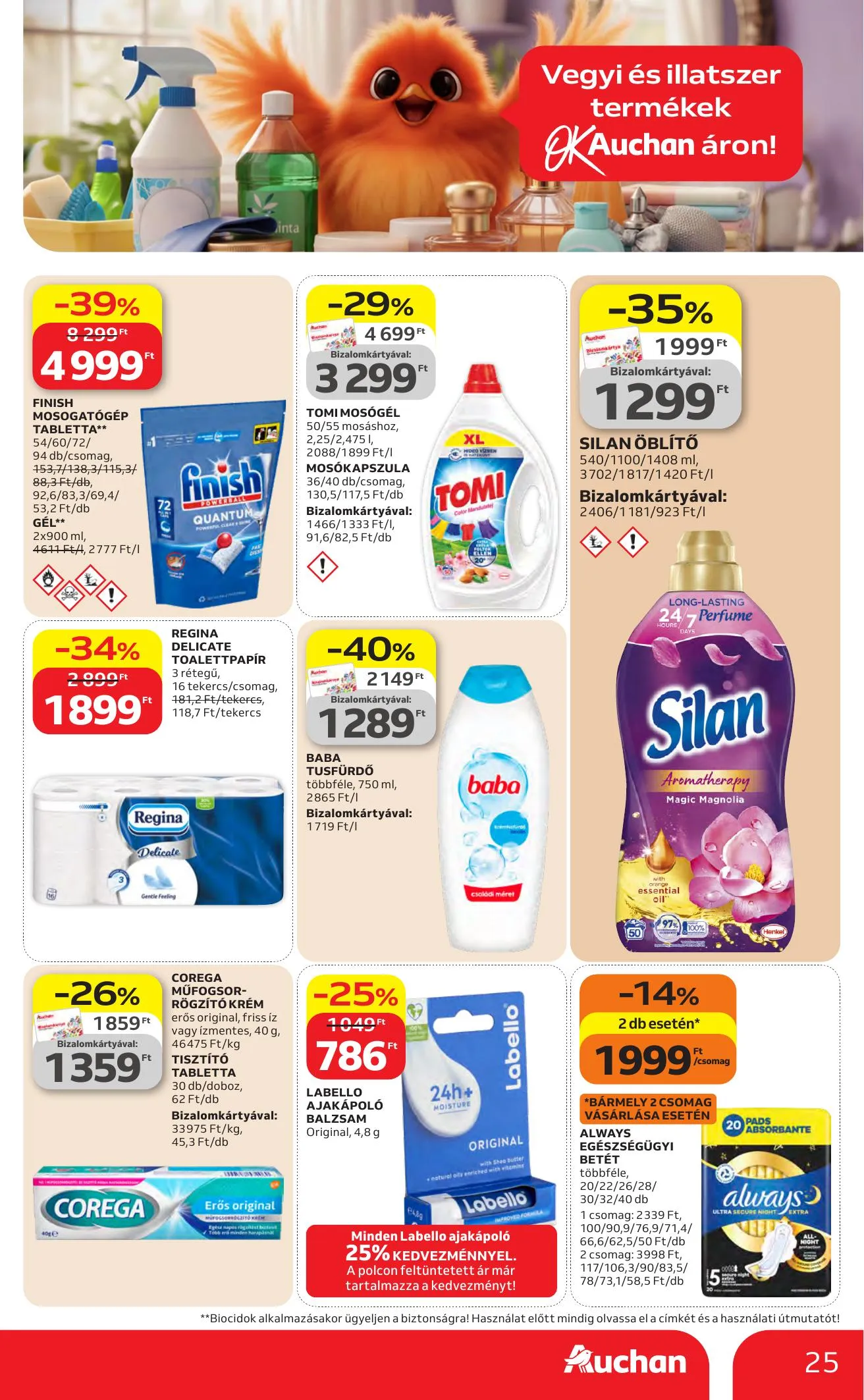 Auchan akciós újság Hipermarket 04.23–04.29 – 25. oldal