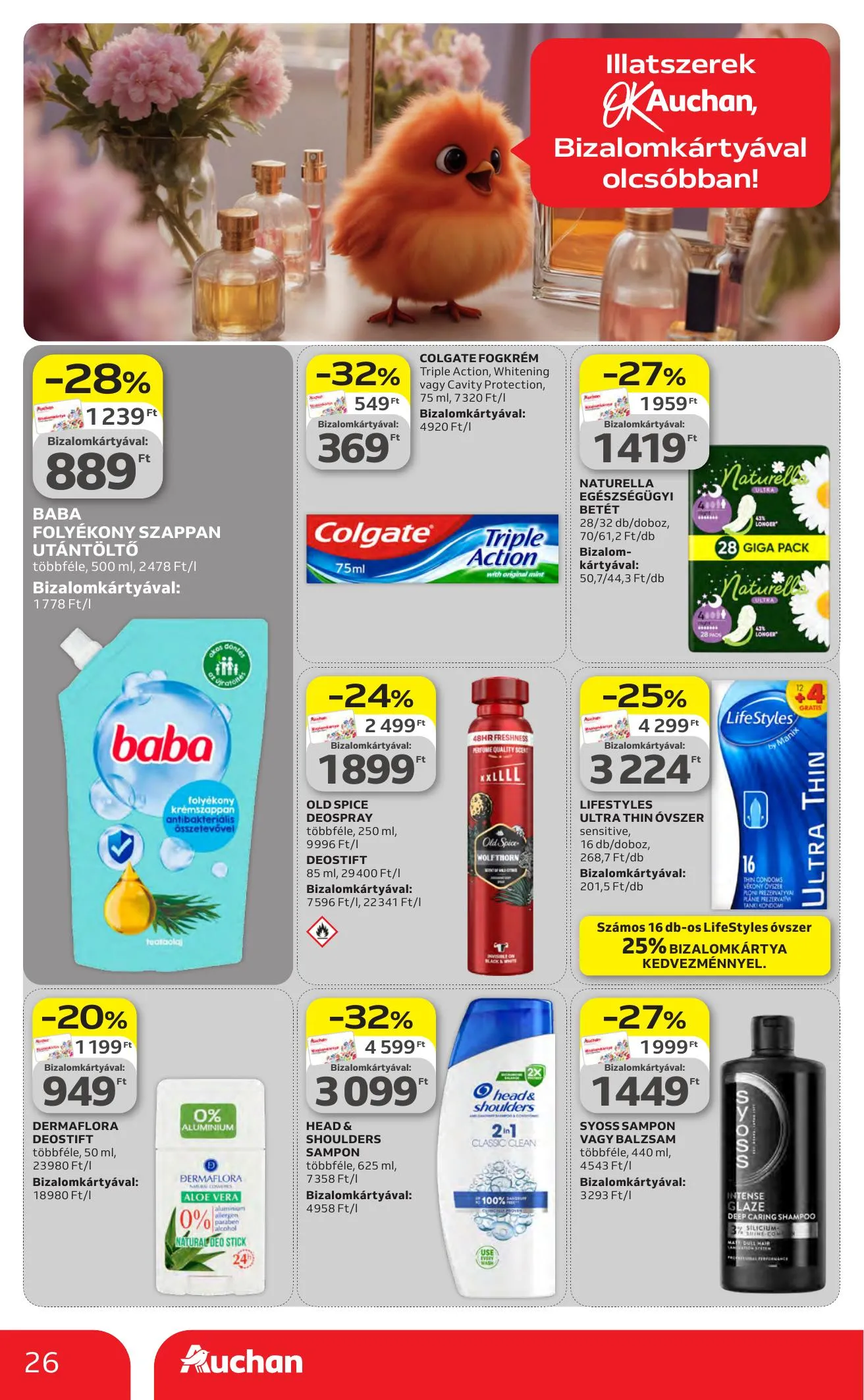 Auchan akciós újság Hipermarket 04.23–04.29 – 26. oldal