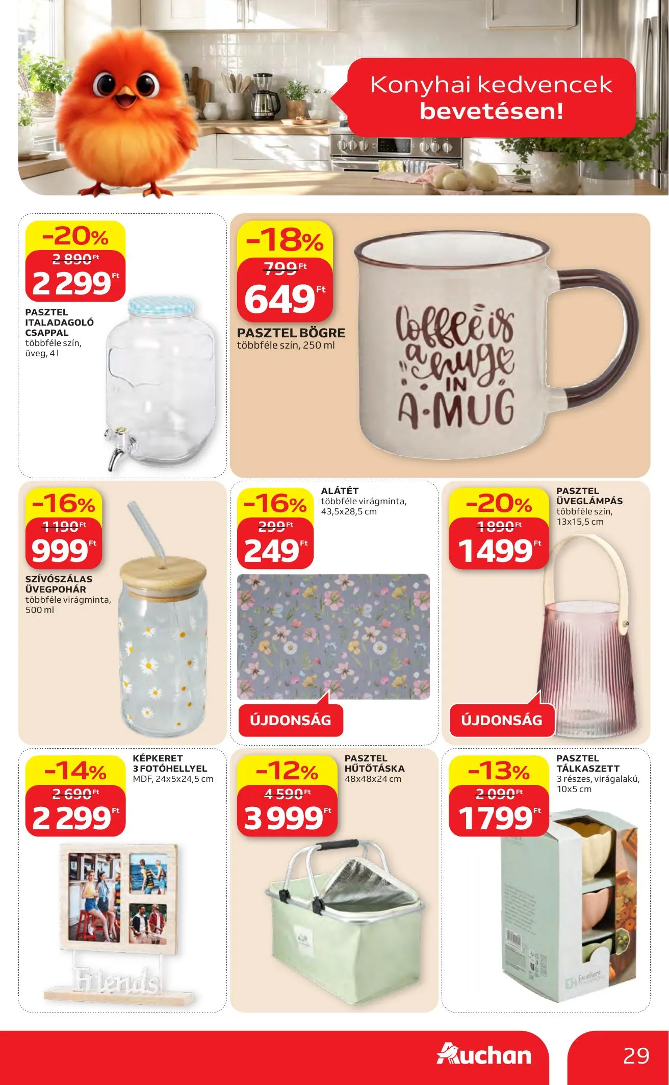 Auchan akciós újság Hipermarket 04.23–04.29 – 29. oldal