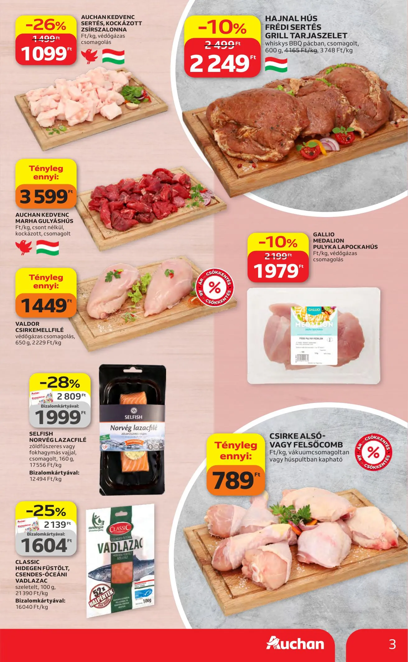 Auchan akciós újság Hipermarket 04.23–04.29 – 3. oldal