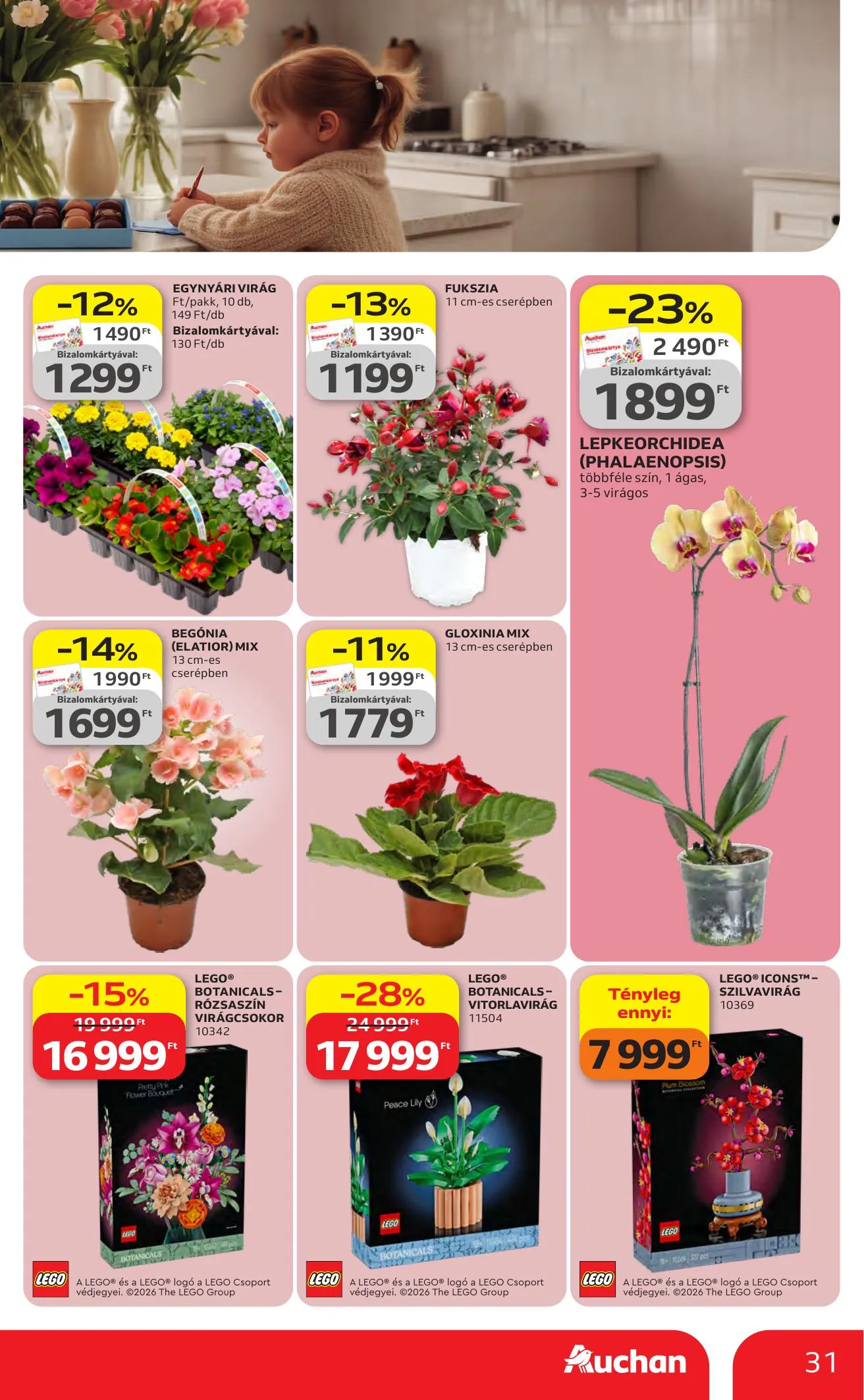 Auchan akciós újság Hipermarket 04.23–04.29 – 31. oldal