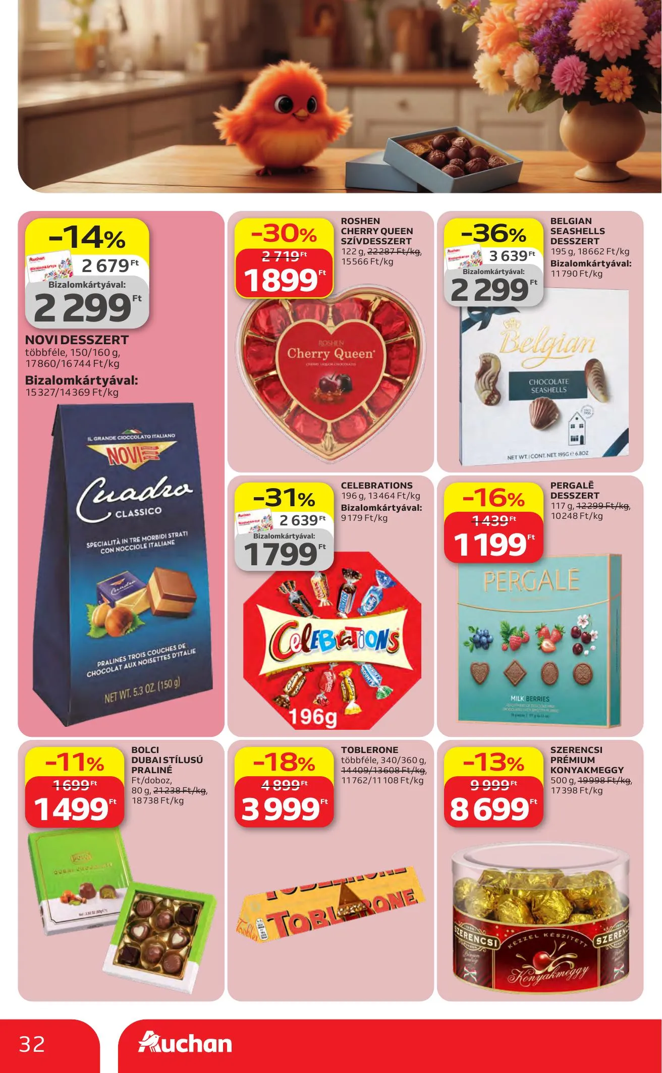 Auchan akciós újság Hipermarket 04.23–04.29 – 32. oldal