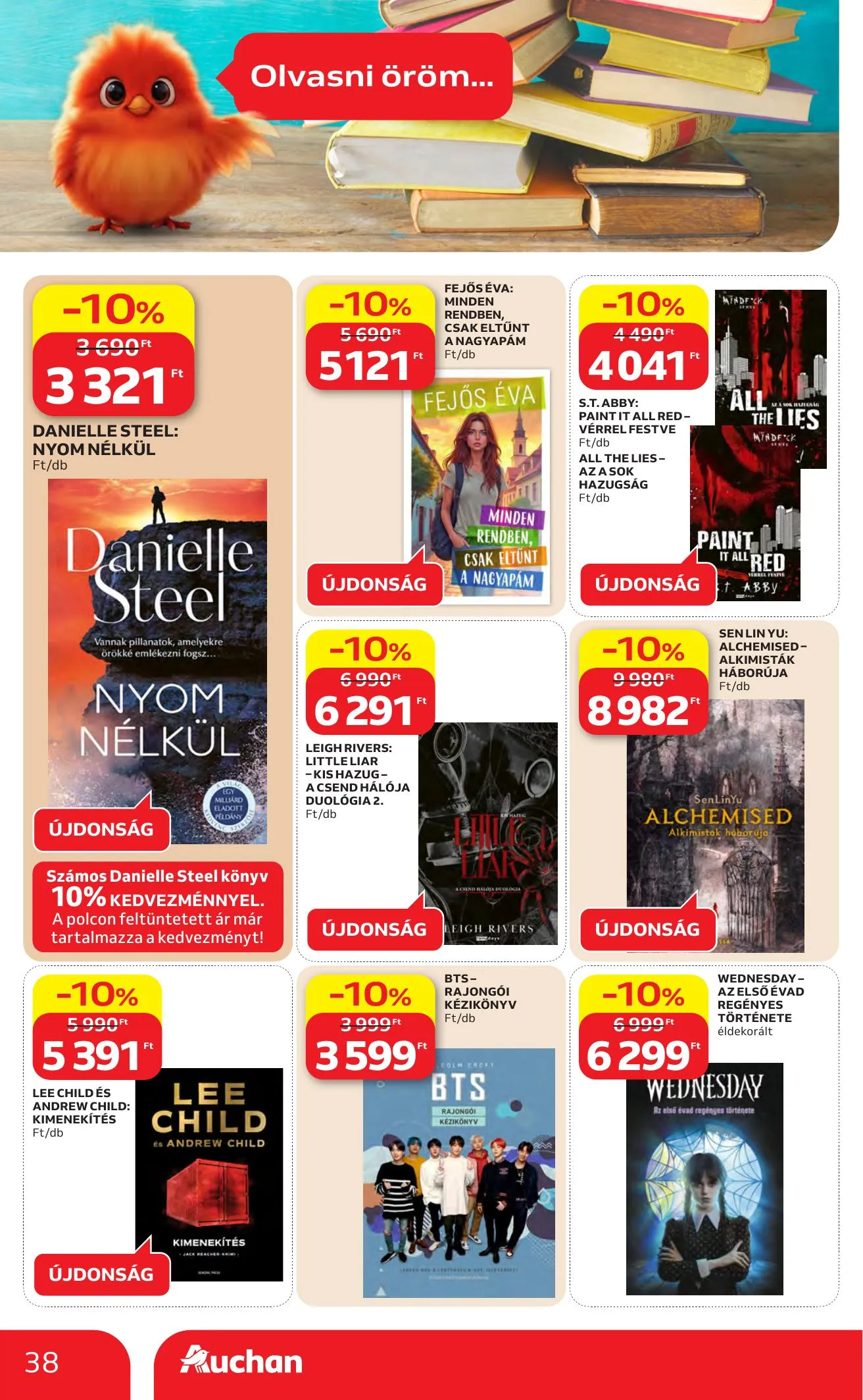 Auchan akciós újság Hipermarket 04.23–04.29 – 38. oldal
