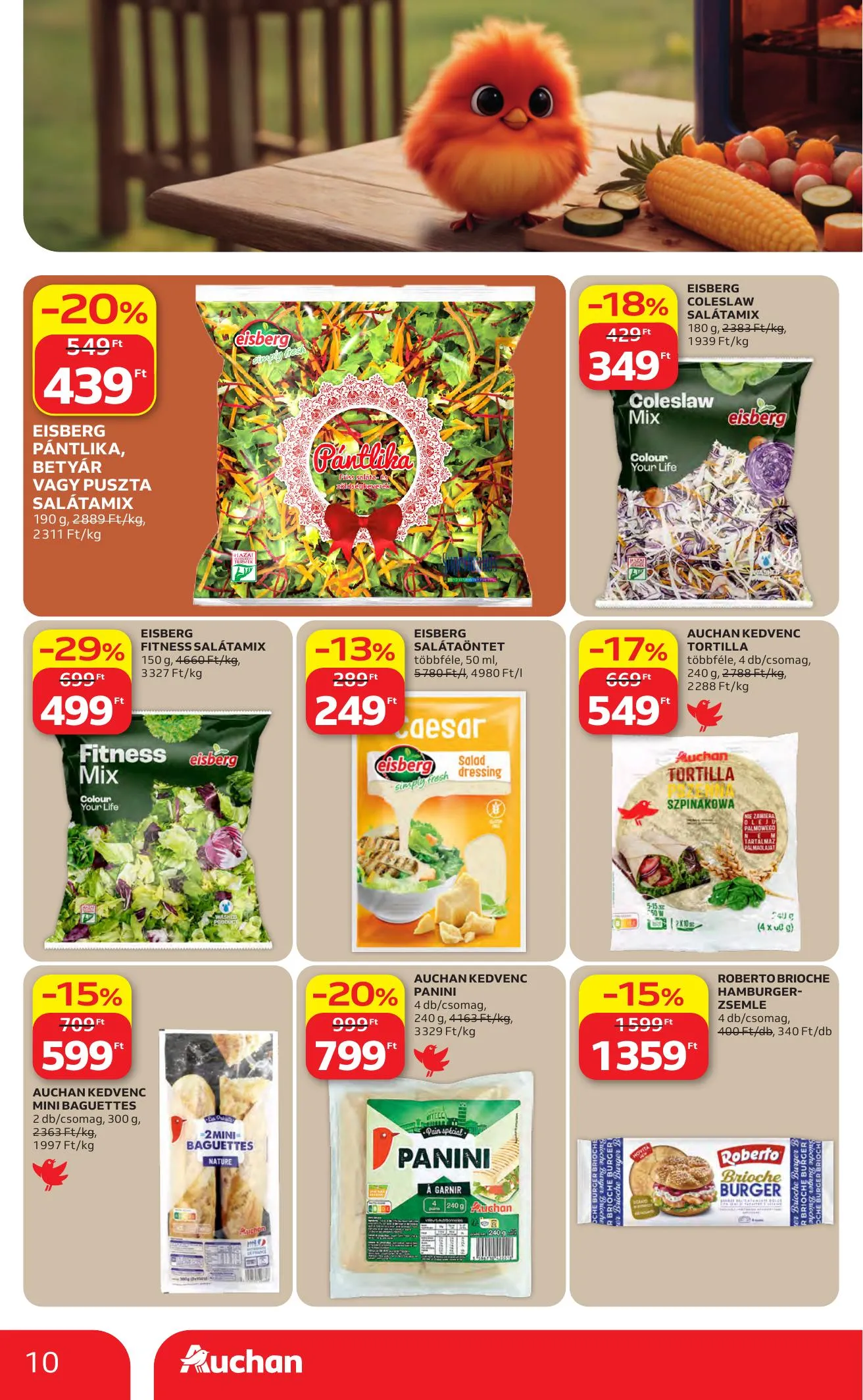 Auchan akciós újság Hipermarket 04.30–05.06 – 10. oldal
