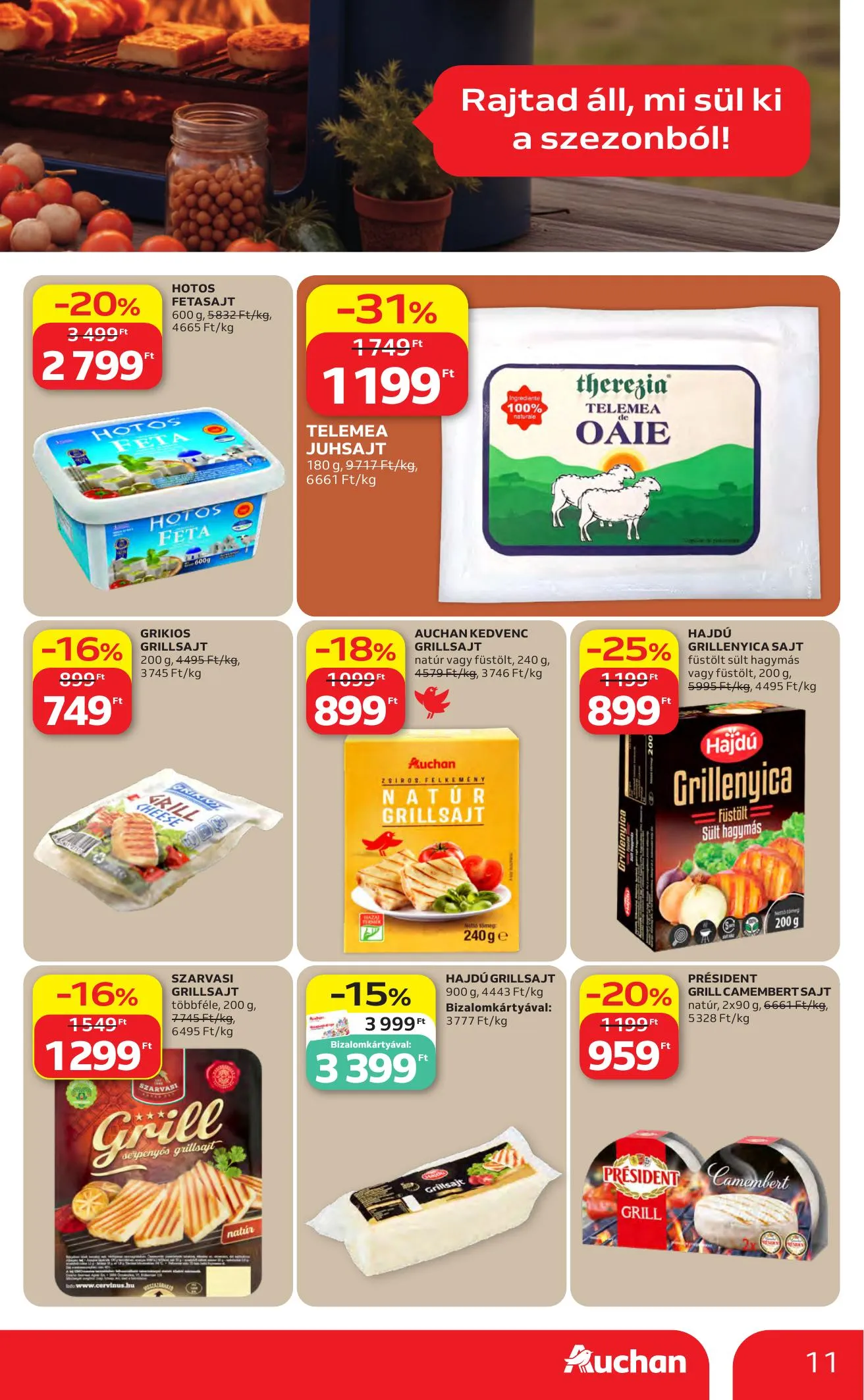 Auchan akciós újság Hipermarket 04.30–05.06 – 11. oldal