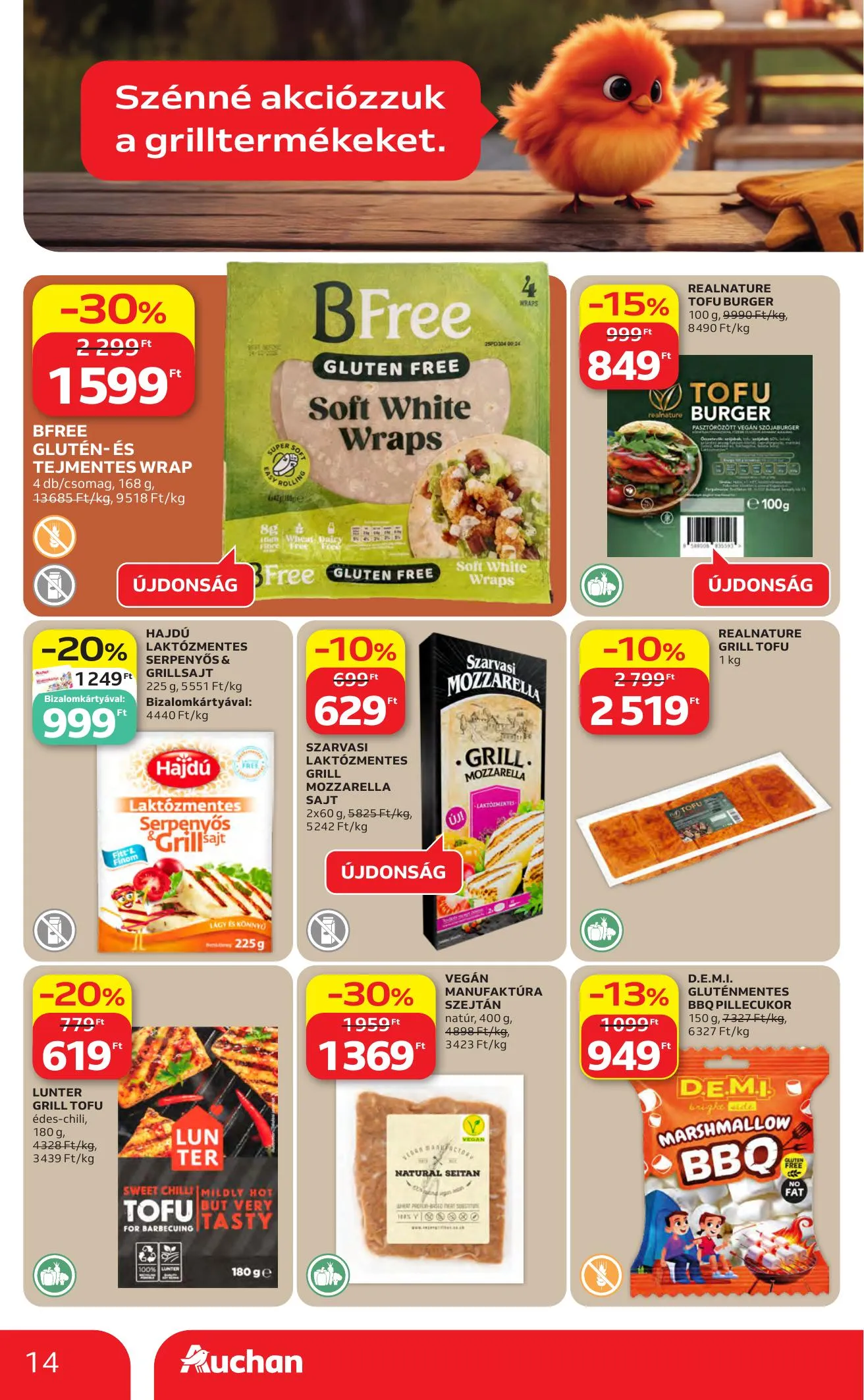 Auchan akciós újság Hipermarket 04.30–05.06 – 14. oldal