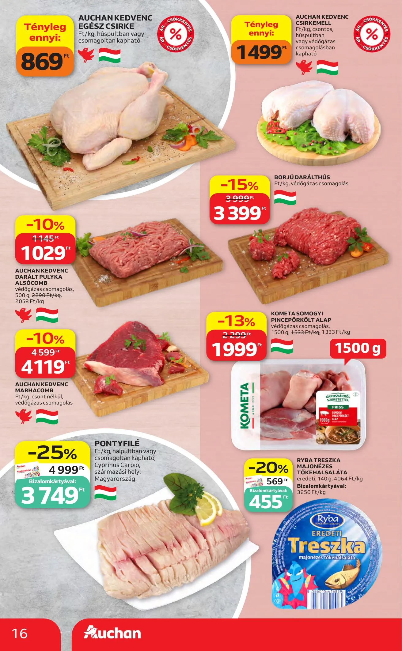 Auchan akciós újság Hipermarket 04.30–05.06 – 16. oldal