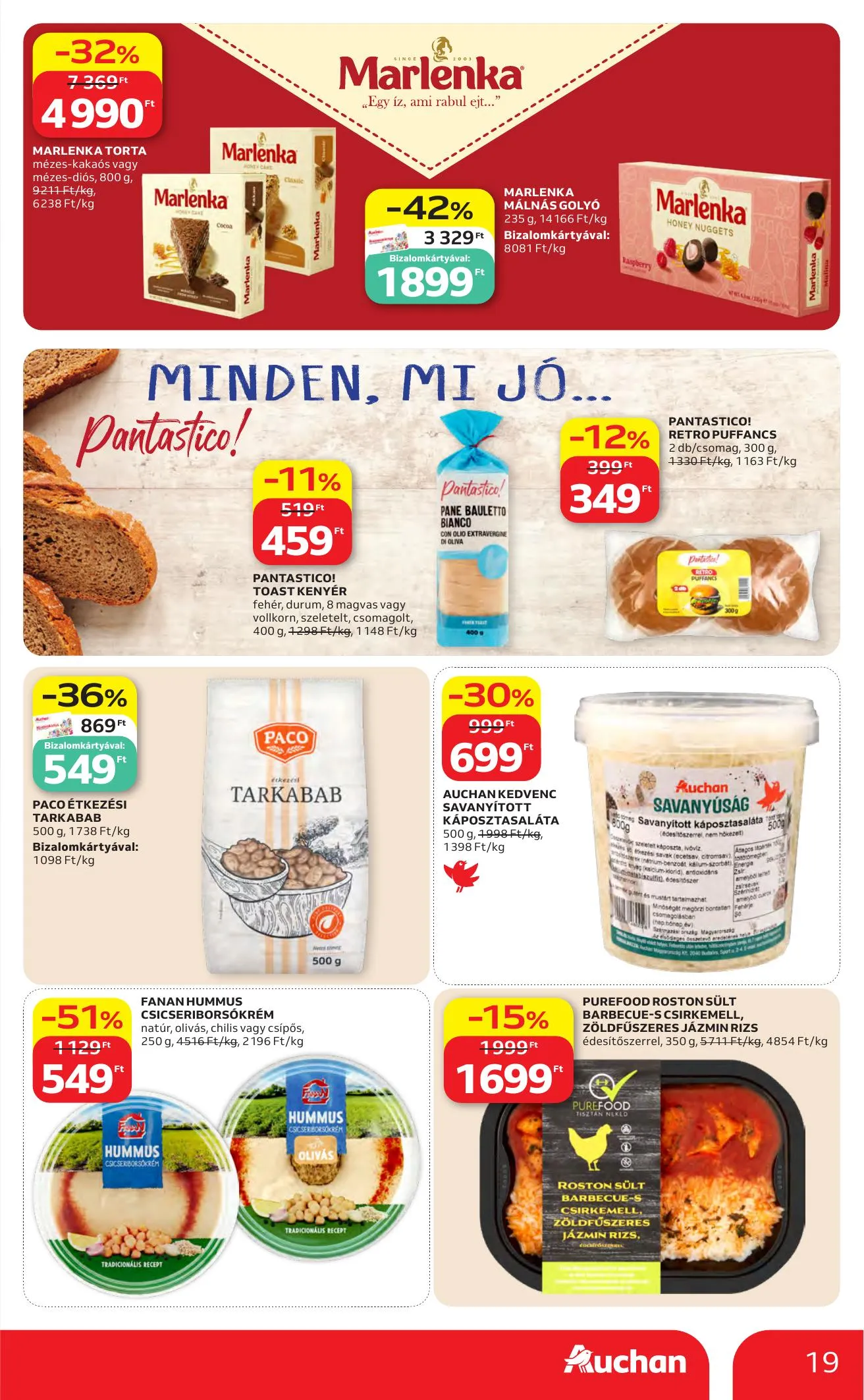 Auchan akciós újság Hipermarket 04.30–05.06 – 19. oldal