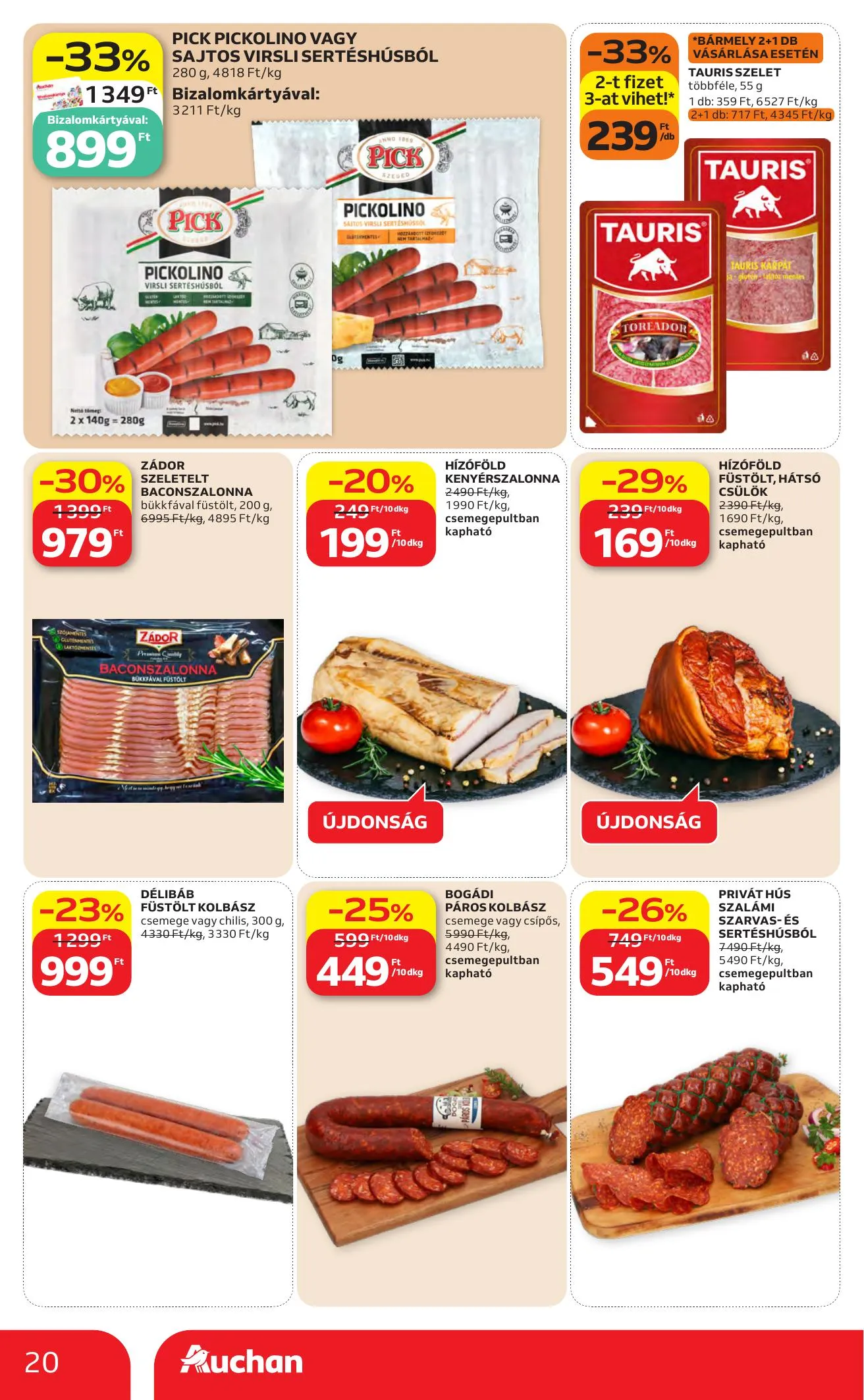 Auchan akciós újság Hipermarket 04.30–05.06 – 20. oldal