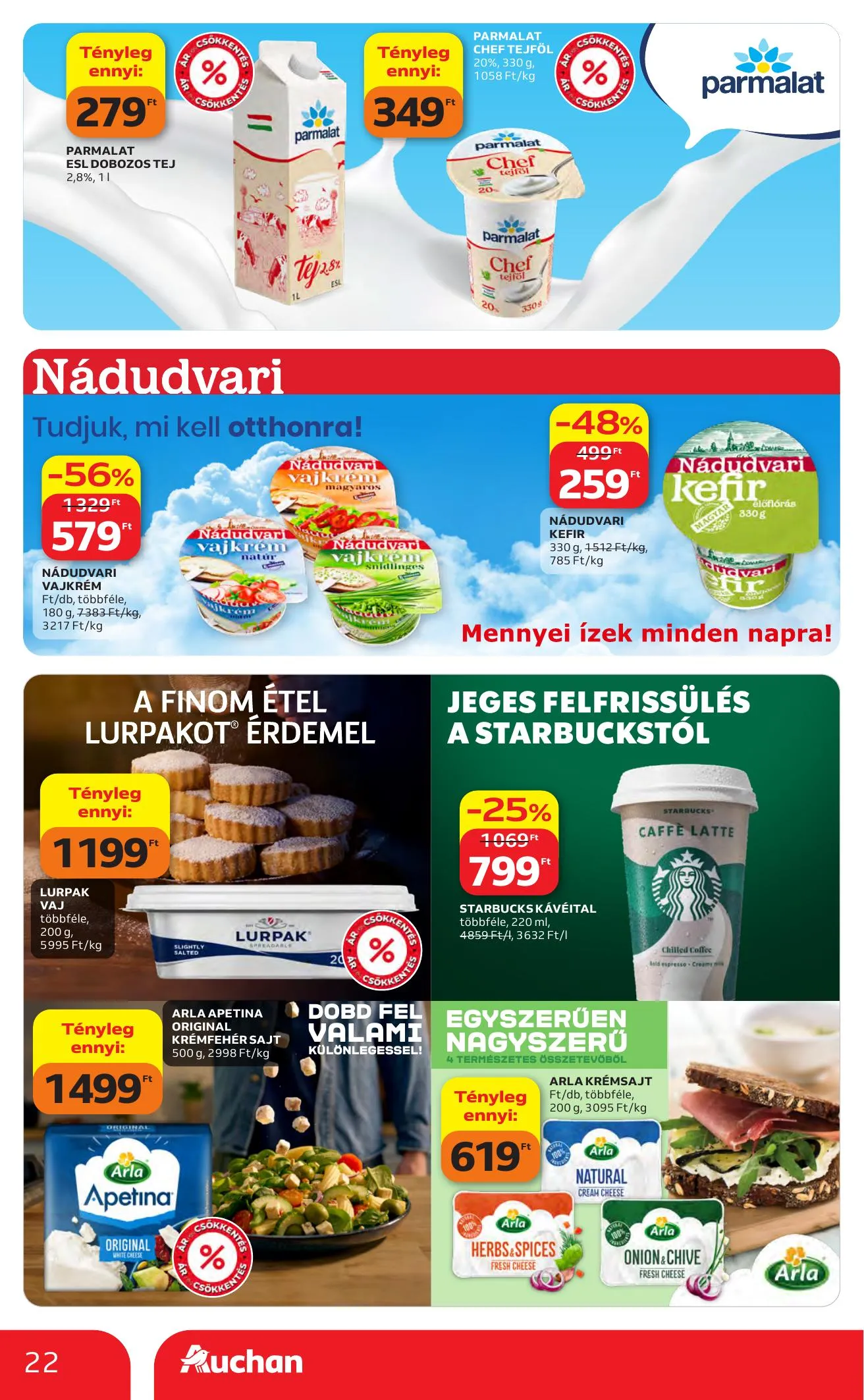 Auchan akciós újság Hipermarket 04.30–05.06 – 22. oldal
