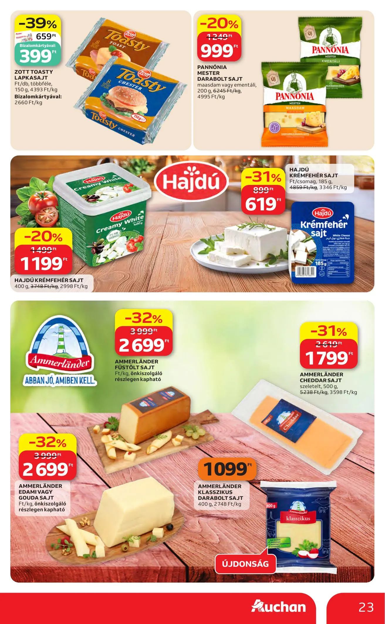 Auchan akciós újság Hipermarket 04.30–05.06 – 23. oldal