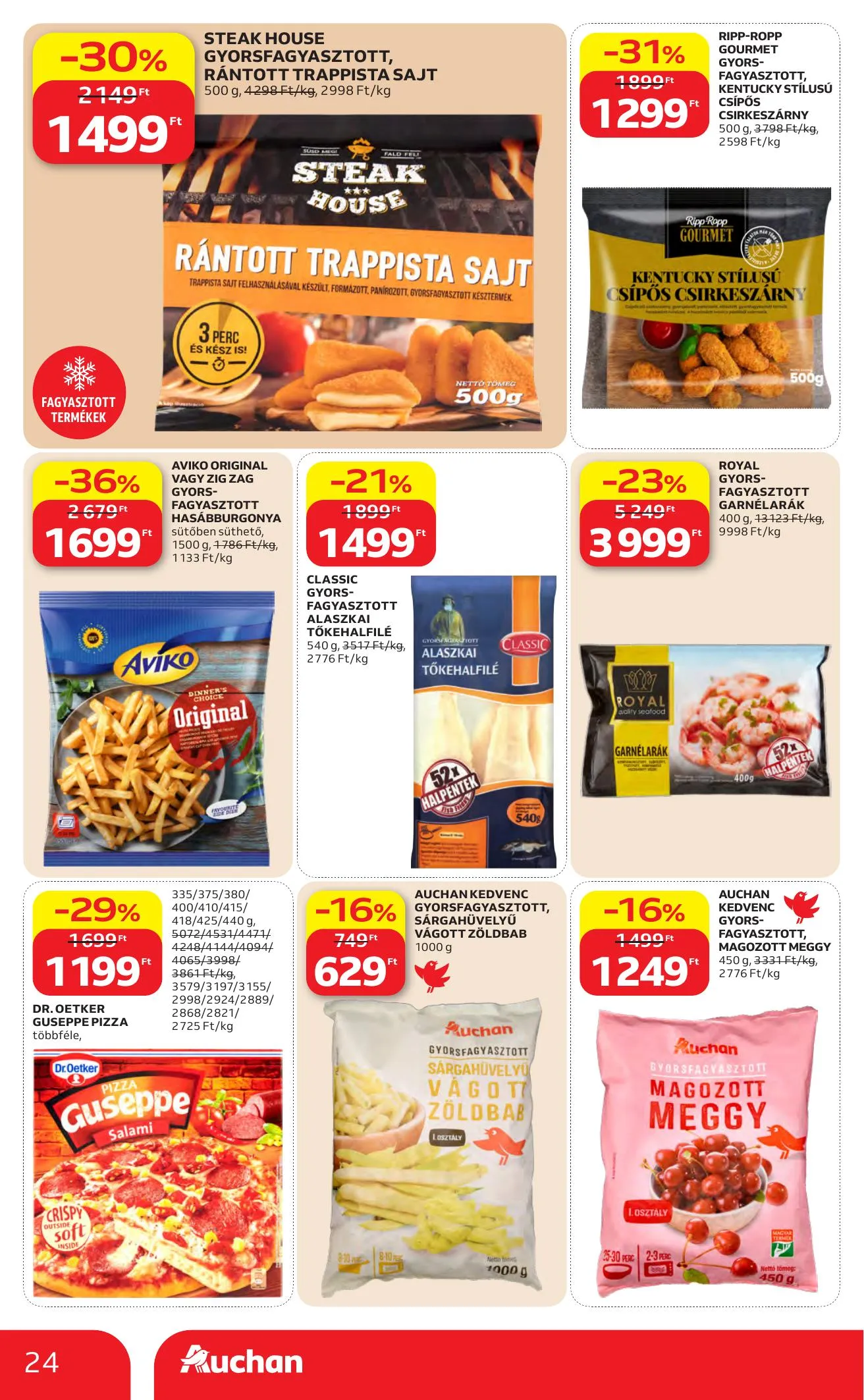 Auchan akciós újság Hipermarket 04.30–05.06 – 24. oldal