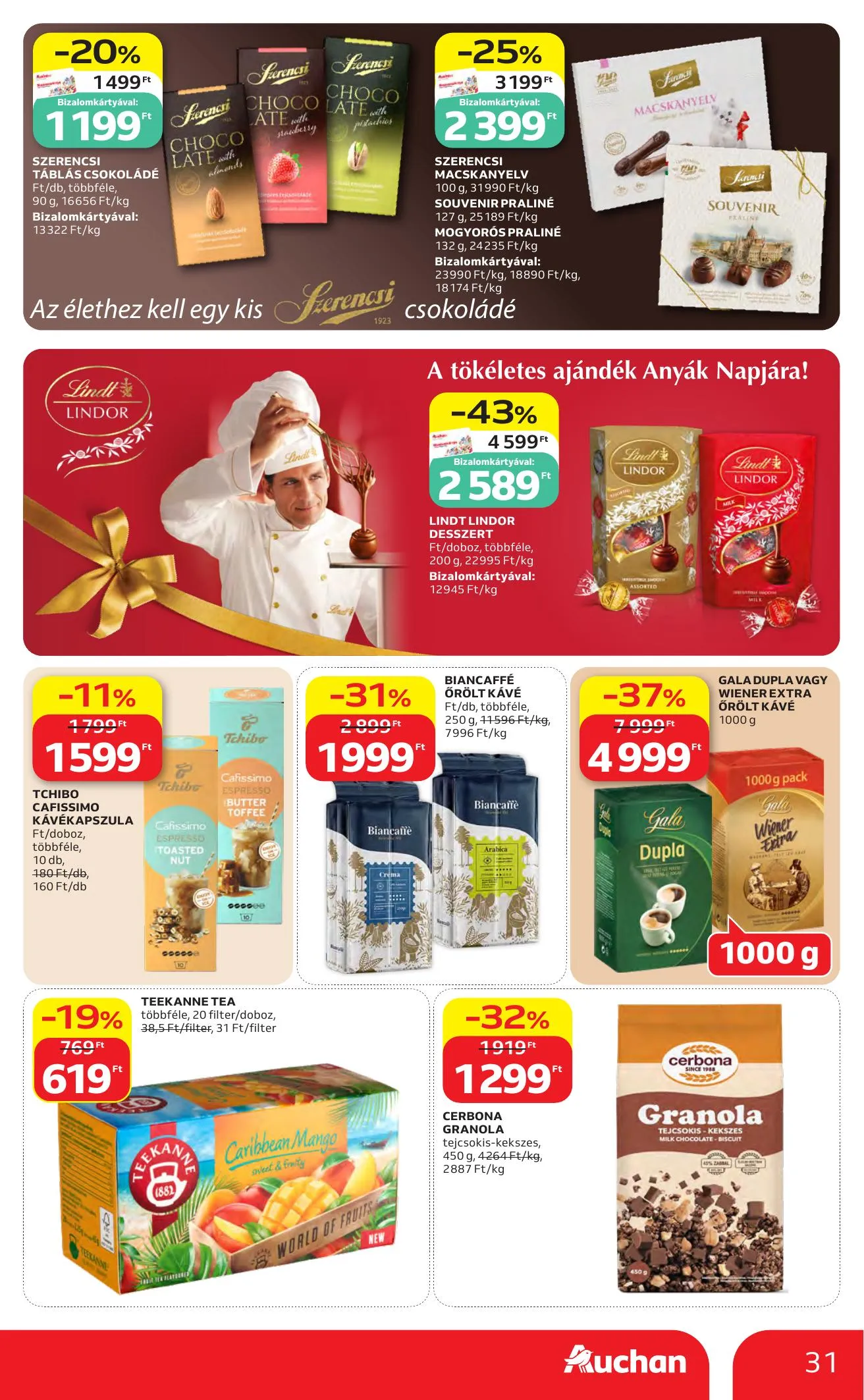 Auchan akciós újság Hipermarket 04.30–05.06 – 31. oldal