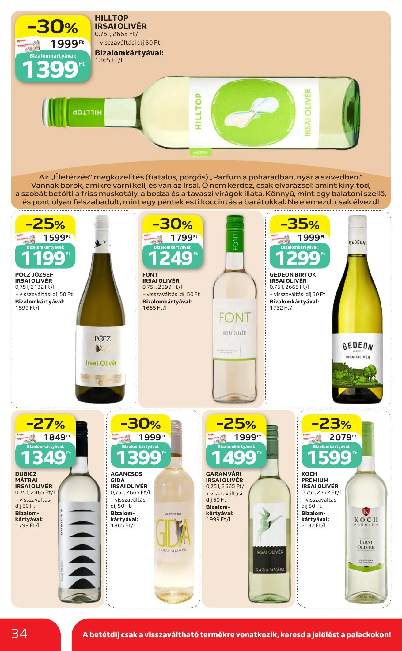 Auchan akciós újság Hipermarket 04.30–05.06 – 34. oldal