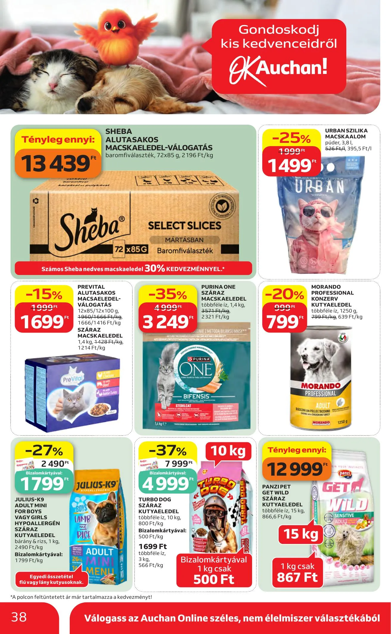 Auchan akciós újság Hipermarket 04.30–05.06 – 38. oldal