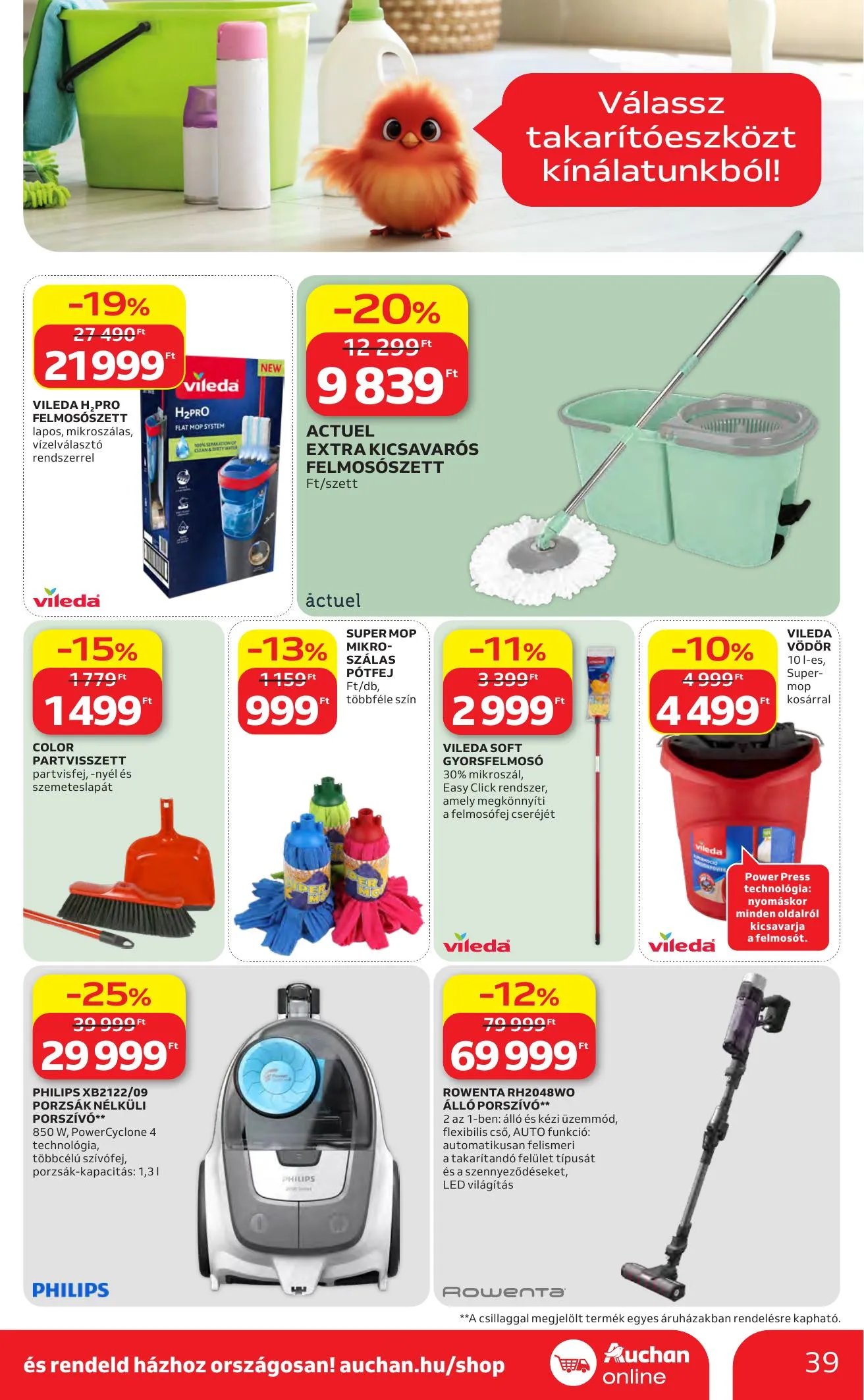 Auchan akciós újság Hipermarket 04.30–05.06 – 39. oldal